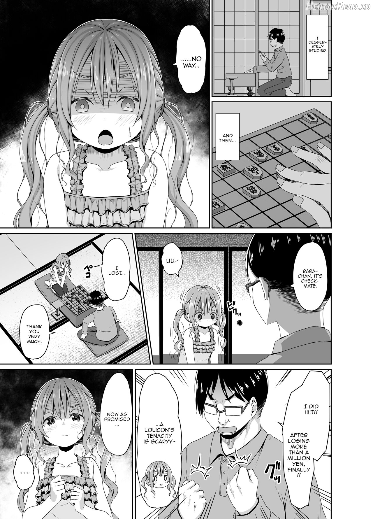 Ore yori Shougi ga Tsuyoi Mesugaki ni Chinpo de wa Katsu Chapter 1 - page 4