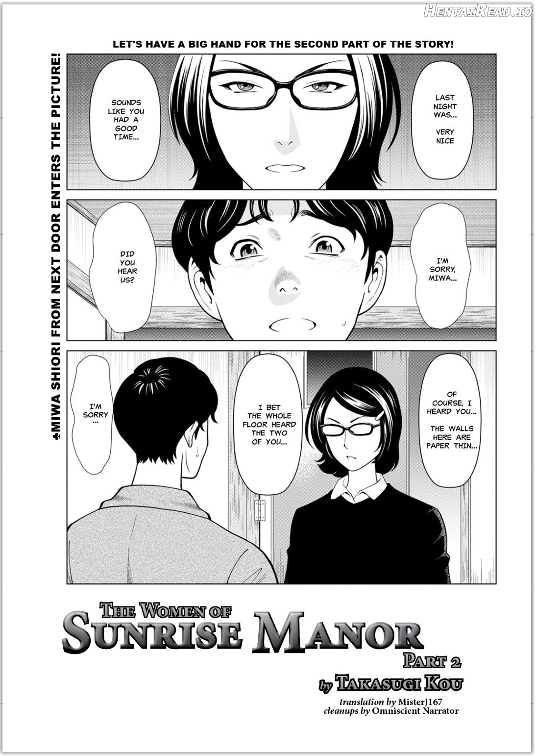 Hinodesou no Onna-tachi Ch. 1 - Decensored Chapter 2 - page 1