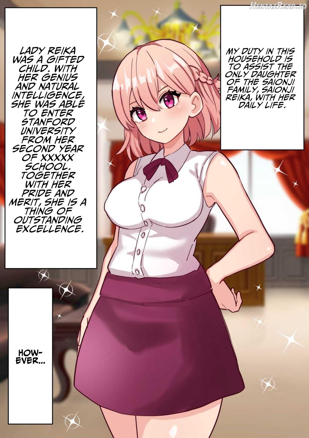 24-Jikan Oho-goe Doubutsu Koubi no Yakata ~Futanari Ojou-sama ga Bakunyuu Maid ni Chinpo Kanri Sareru Hanashi~ Chapter 1 - page 7