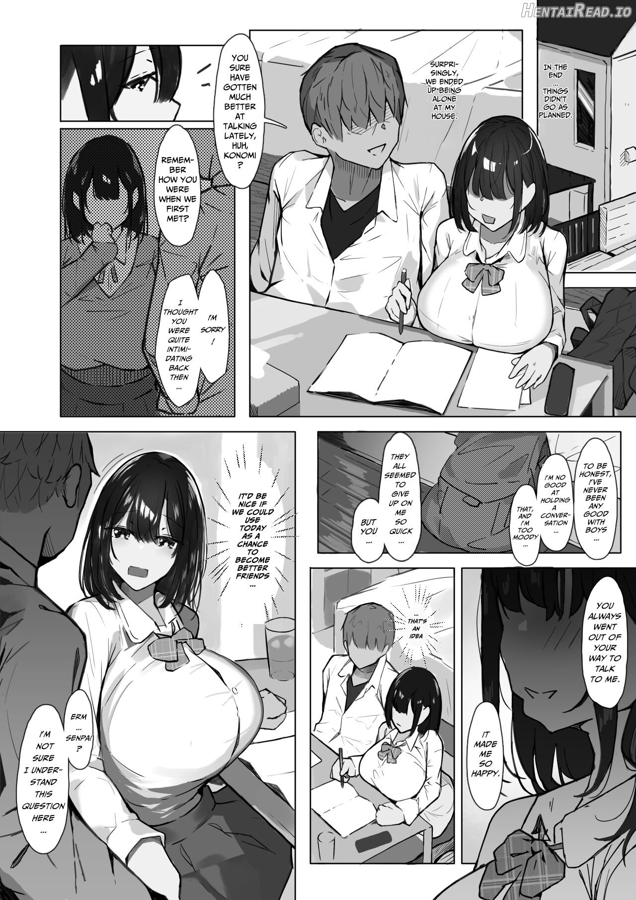 Senpai ni Benkyou Oshiete Morau dake. Chapter 1 - page 4