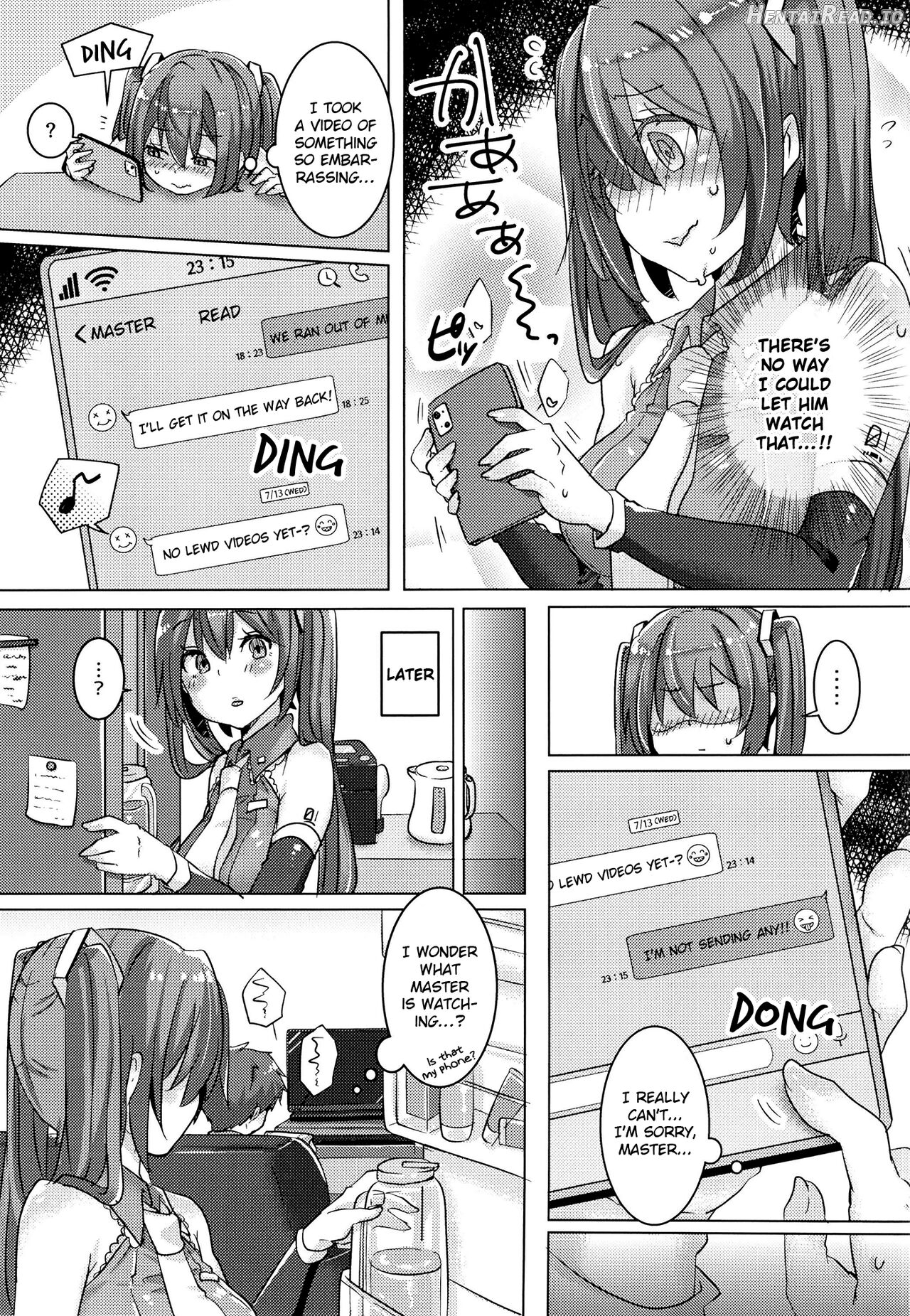 Miku-chan Hitori de Nani Shiteta? Chapter 1 - page 23