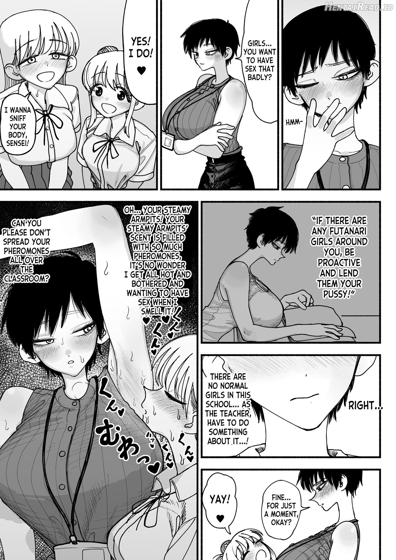 Futanari Joshikou no Onaho ~Itsudemo Sex Sasete Kureru Kiyowa de Yasashii Koushinchou Kyonyuu Sensei~ Chapter 1 - page 30