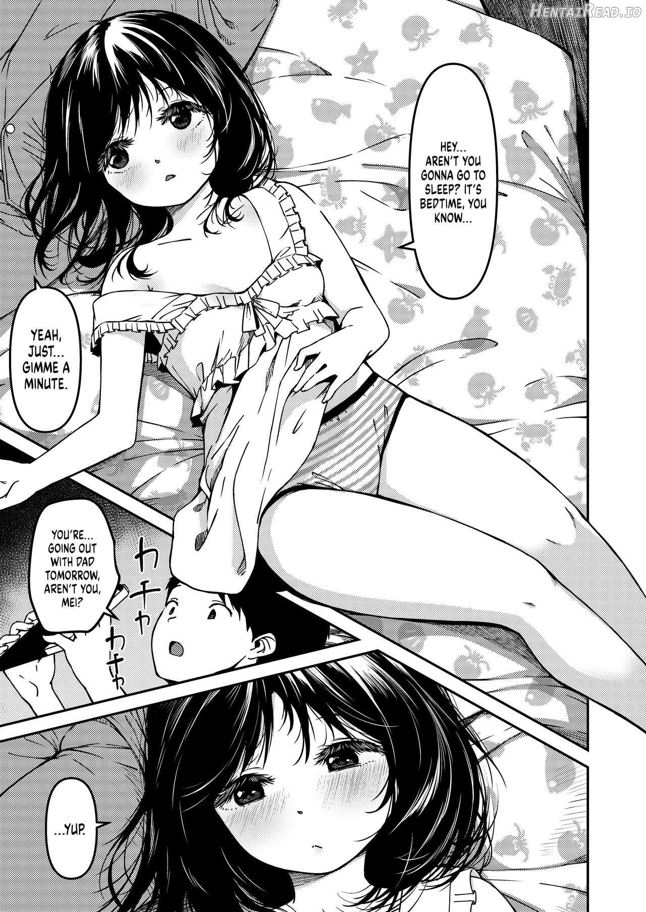 Imouto to Papa to Boku no Inbi na Onsen Ryokou Chapter 1 - page 2