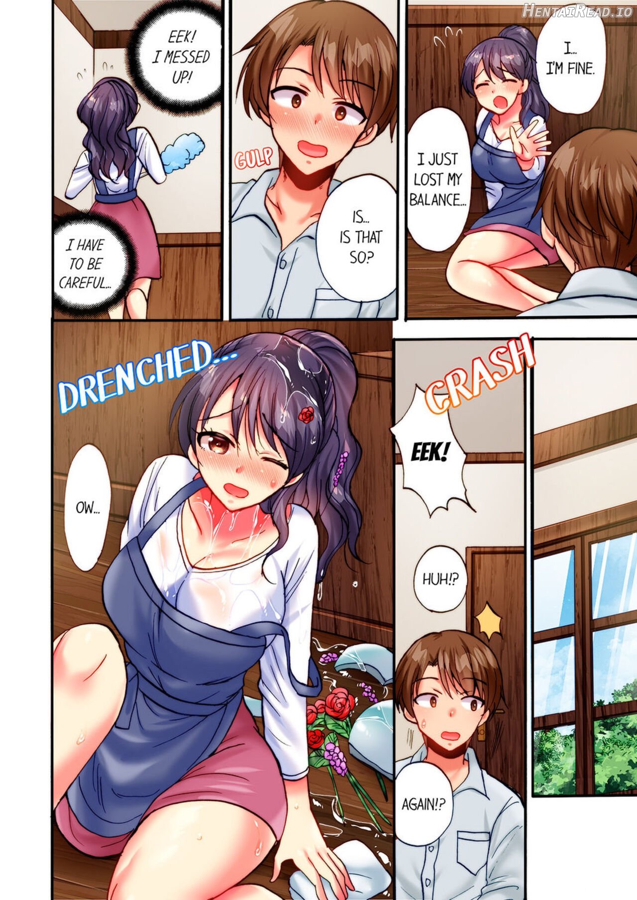 "Dame! Uwaki ni Nacchau" Sōnyū ni Yowai Hitozuma wa Shigoto chū ni Gachīki SEX Chapter 1 - page 7