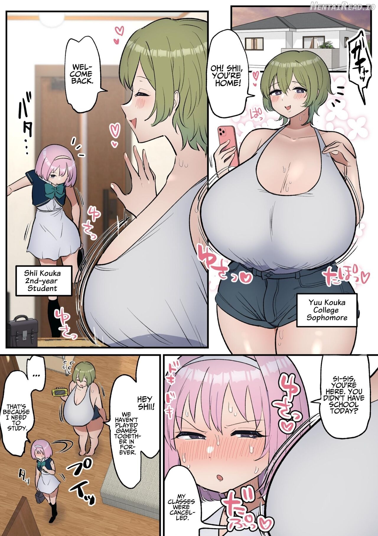 Neta Furi Shite Koubi Sasetekureru Onee-chan to Futanari Imouto - Decensored Chapter 1 - page 3