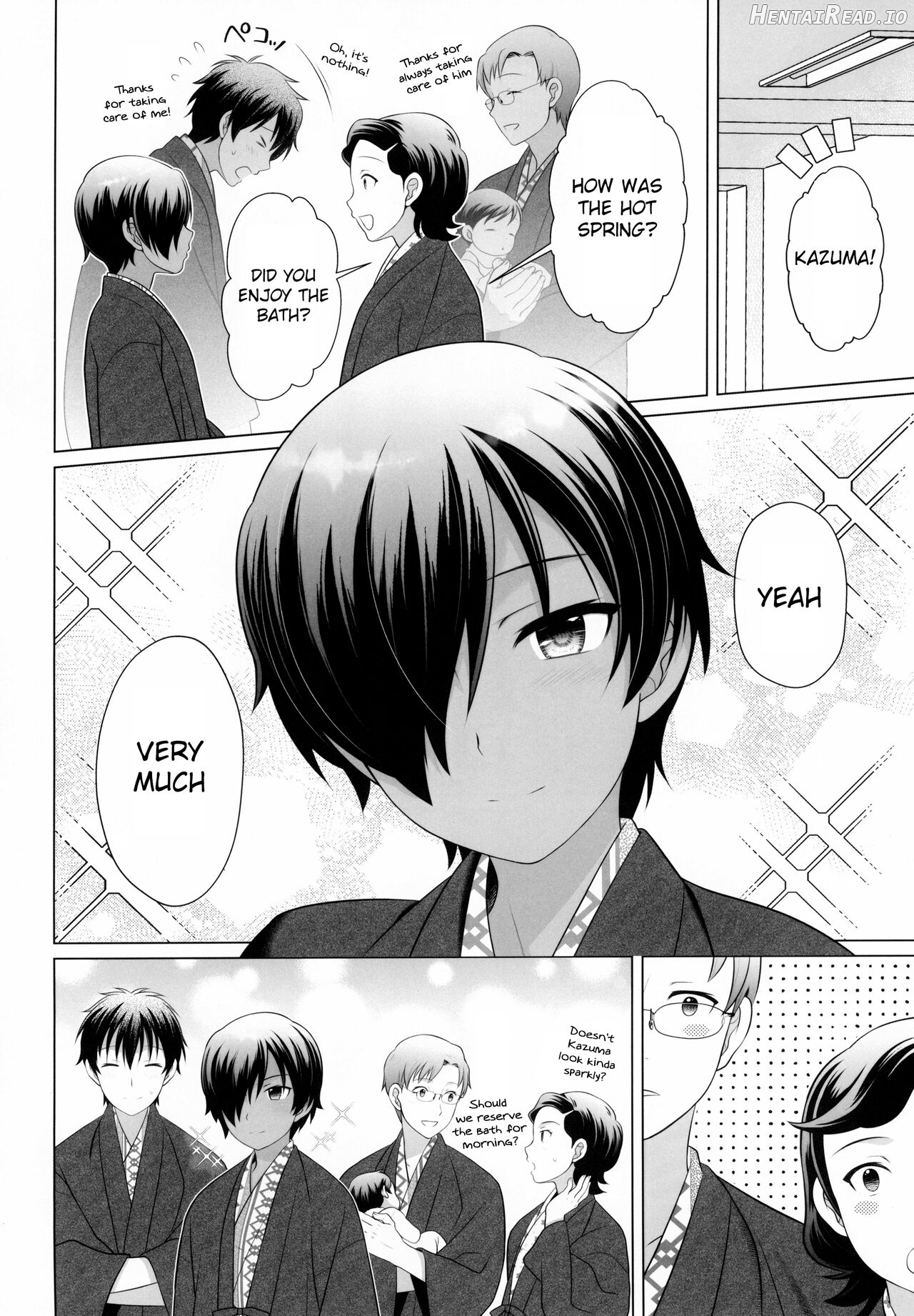 Kazuma-kun to IchaLove Onsen Sex Chapter 1 - page 19