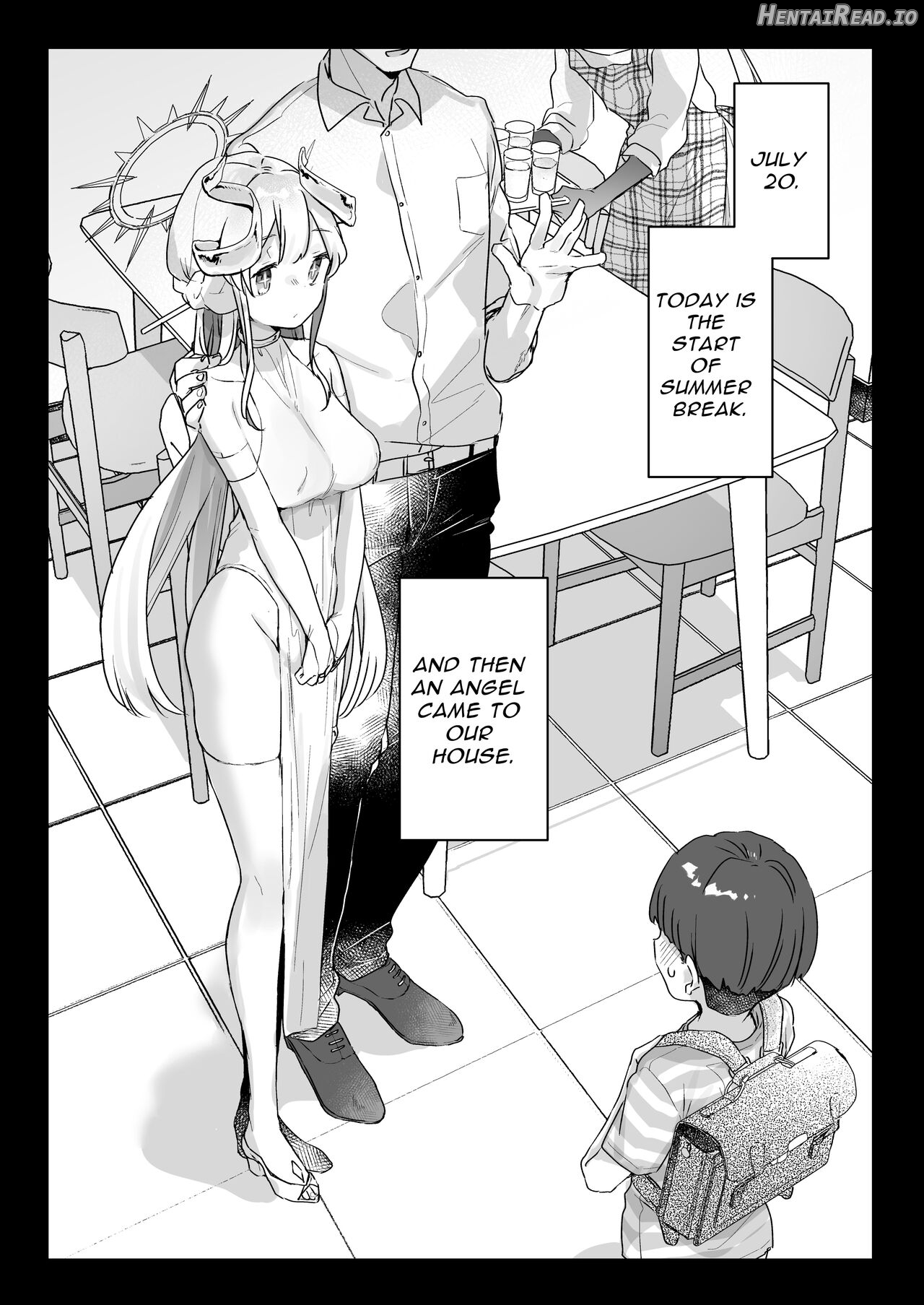 Onaho Ochishita Kikai Tenshi-sama to Boku no Natsuyasumi Chapter 1 - page 2