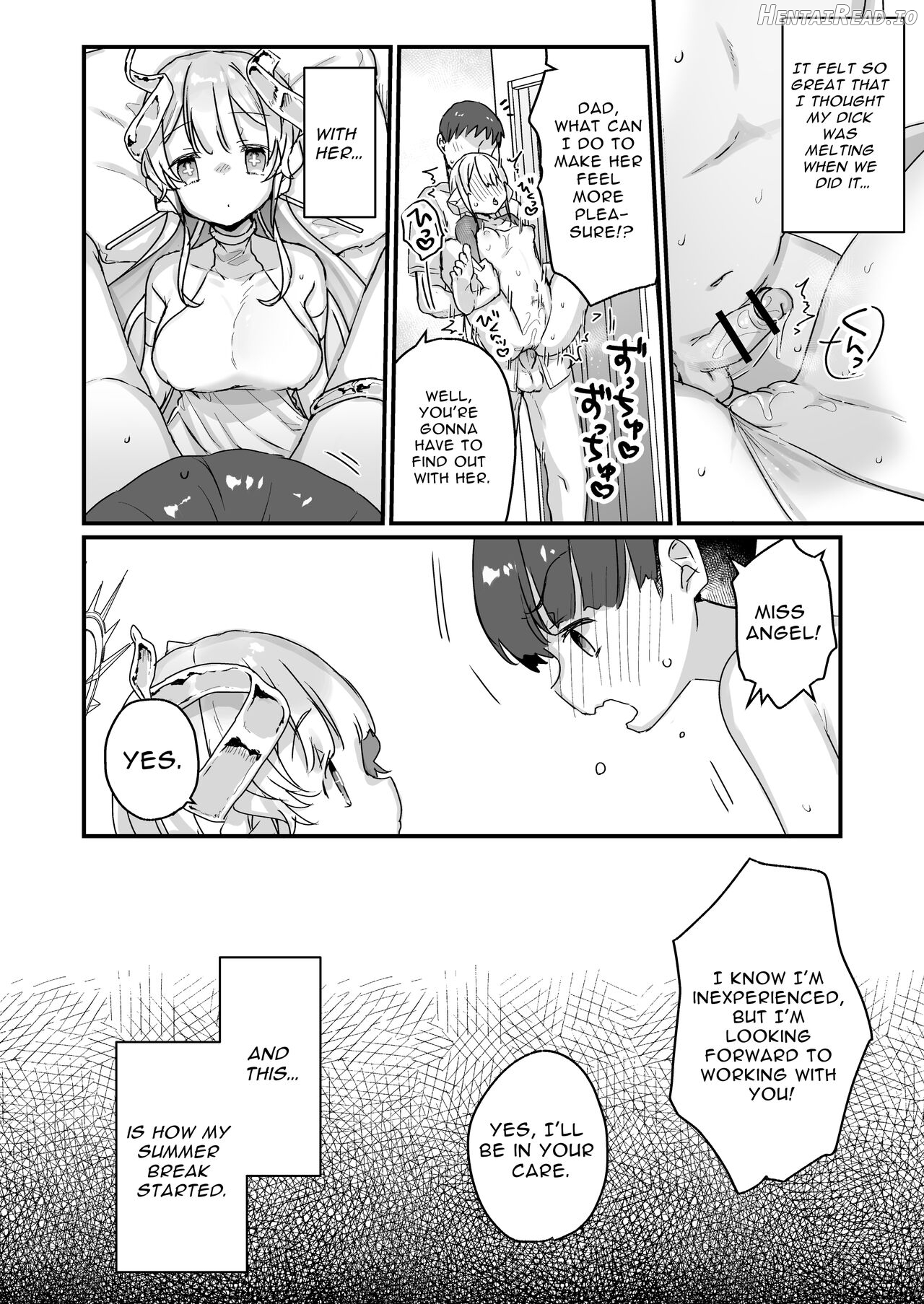 Onaho Ochishita Kikai Tenshi-sama to Boku no Natsuyasumi Chapter 1 - page 9