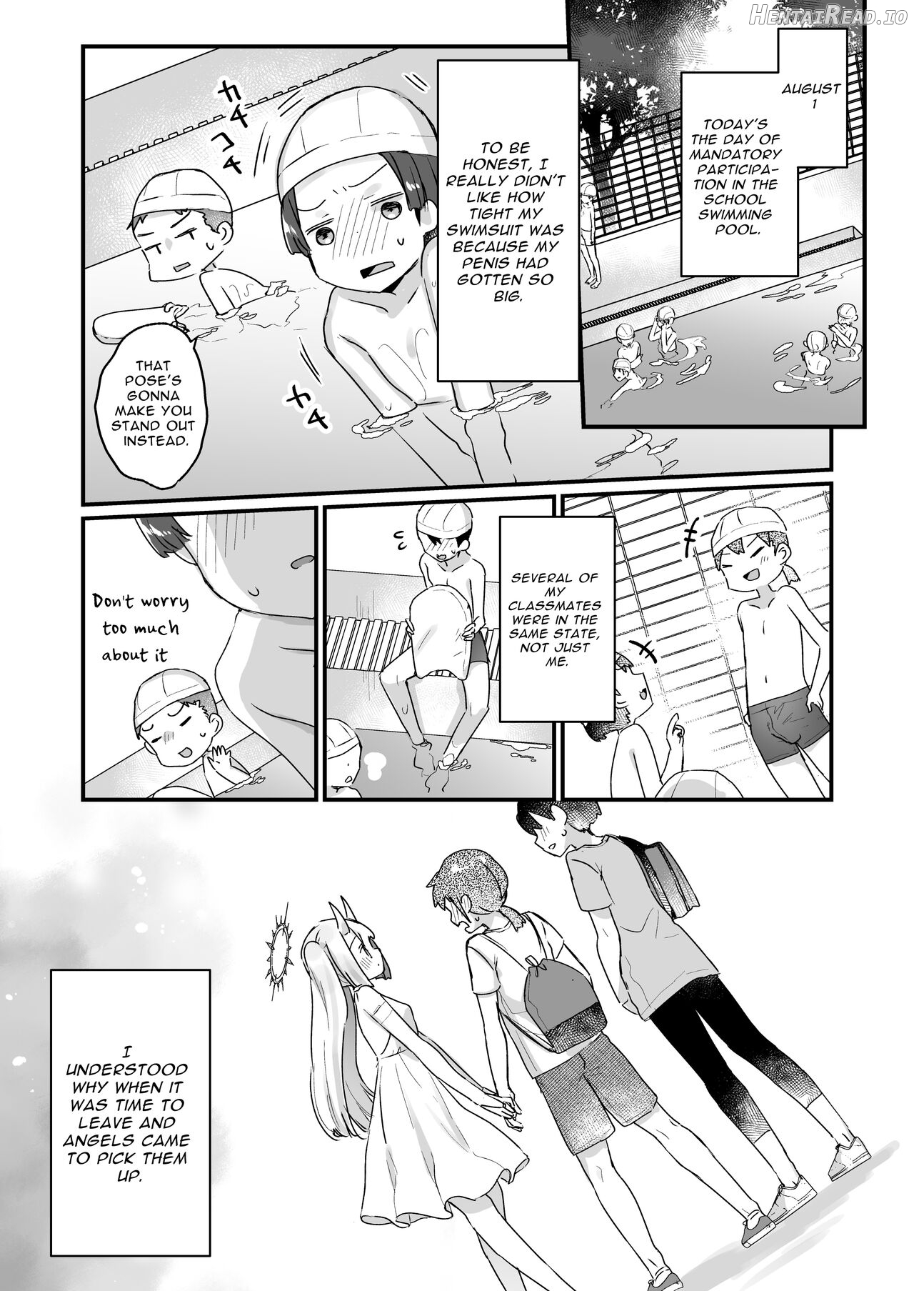 Onaho Ochishita Kikai Tenshi-sama to Boku no Natsuyasumi Chapter 1 - page 40