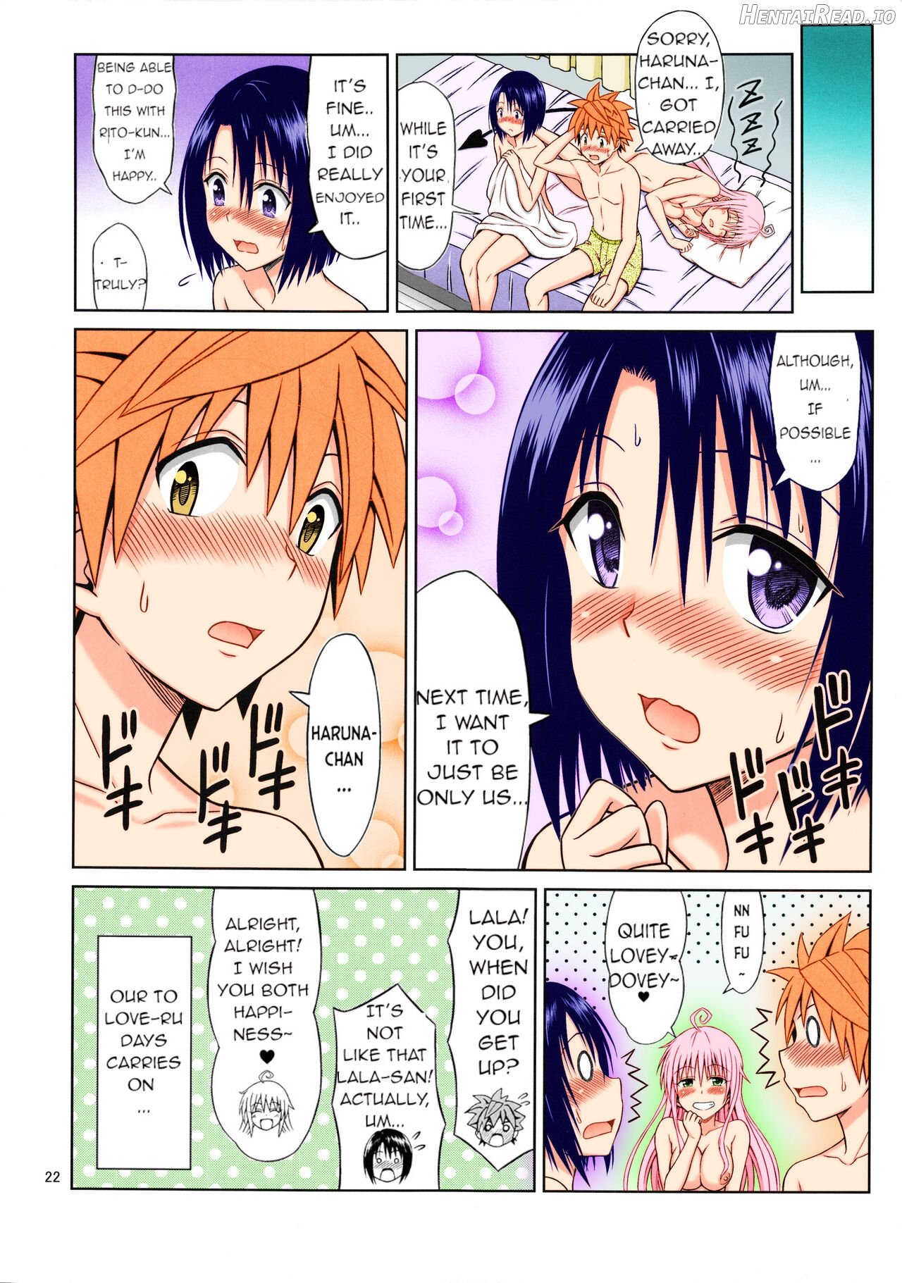 To LOVE-Ru Girls - Colorized Chapter 1 - page 21