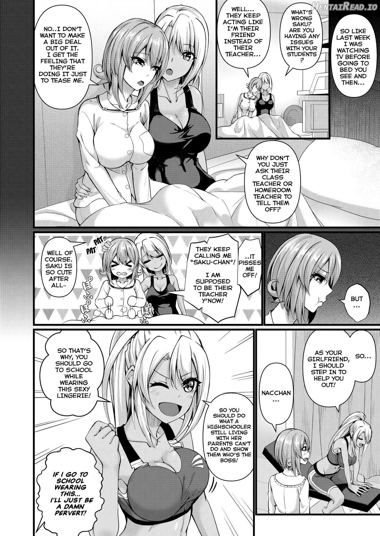 Futanari Gym Shokuin-chan x Majime Koukou Kyoushi-chan Chapter 1 - page 5