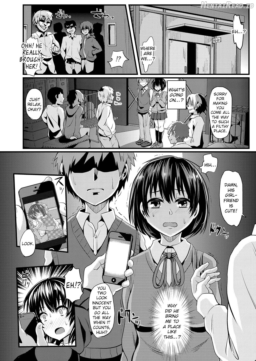 Hatsu Kareshi no Mae de Rinkansarete Chapter 1 - page 4