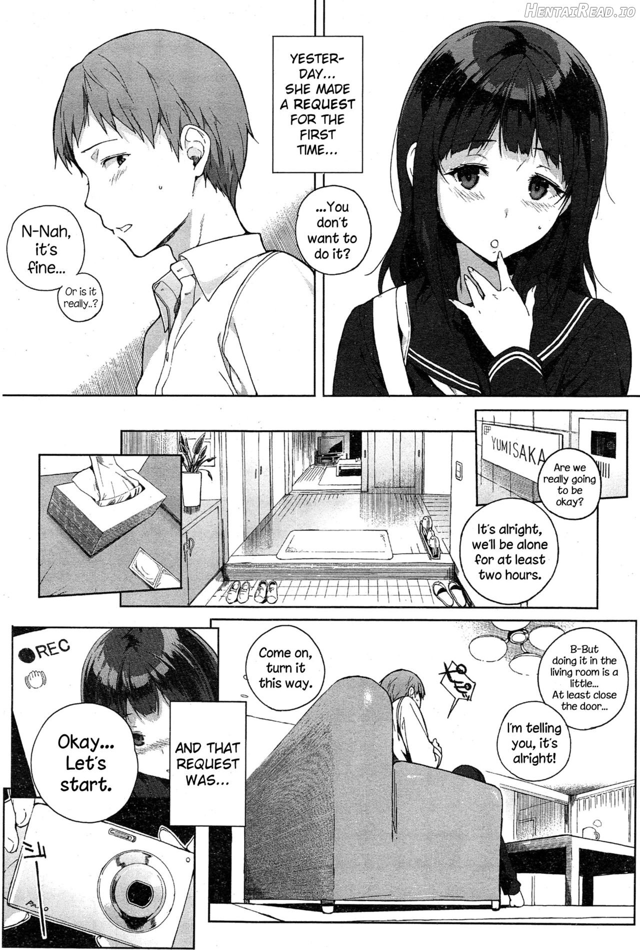 Yumisaka-san no Baai Chapter 1 - page 3