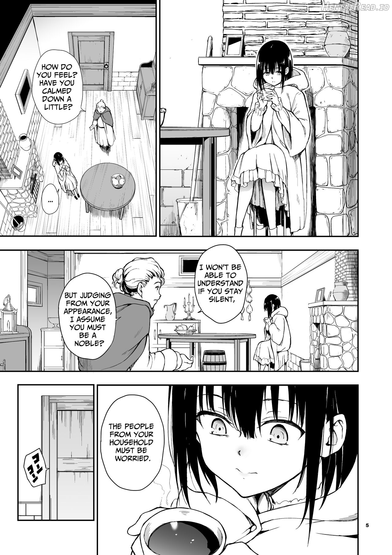 Maid Kyouiku. 6 -Botsuraku Kizoku Rurikawa Tsubaki- Chapter 1 - page 4