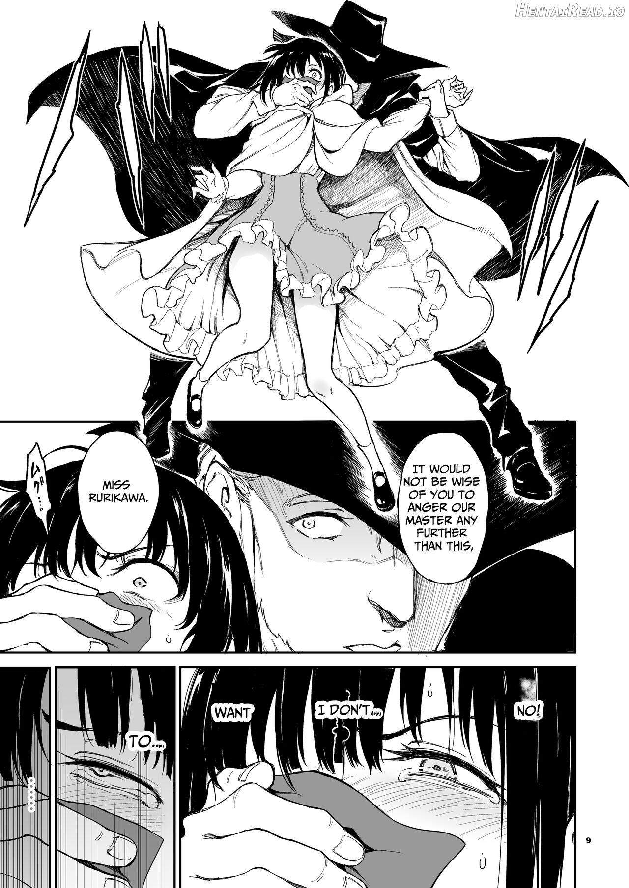 Maid Kyouiku. 6 -Botsuraku Kizoku Rurikawa Tsubaki- Chapter 1 - page 8