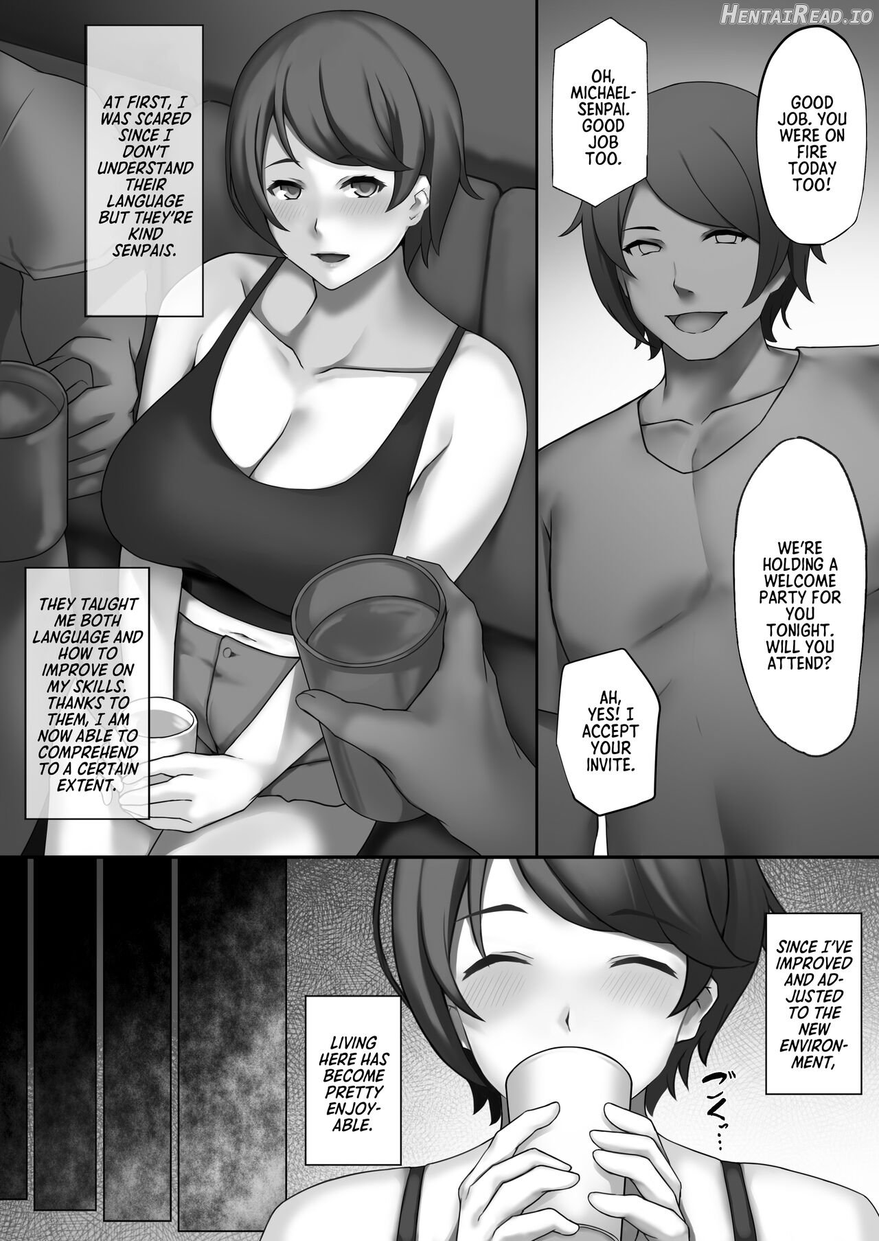 H-Cup Joshi Daisei Volley-bu, Ochiru Chapter 1 - page 3