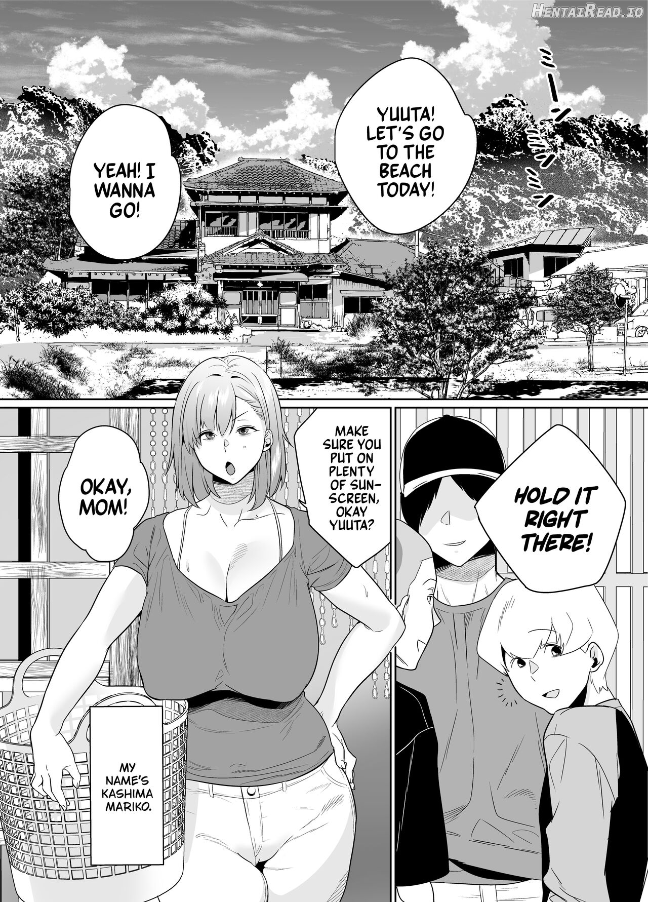 Natsu, Inaka. Tomodachi no Hahaoya to Amaku Tokeyuku Atsui Sex Chapter 1 - page 2