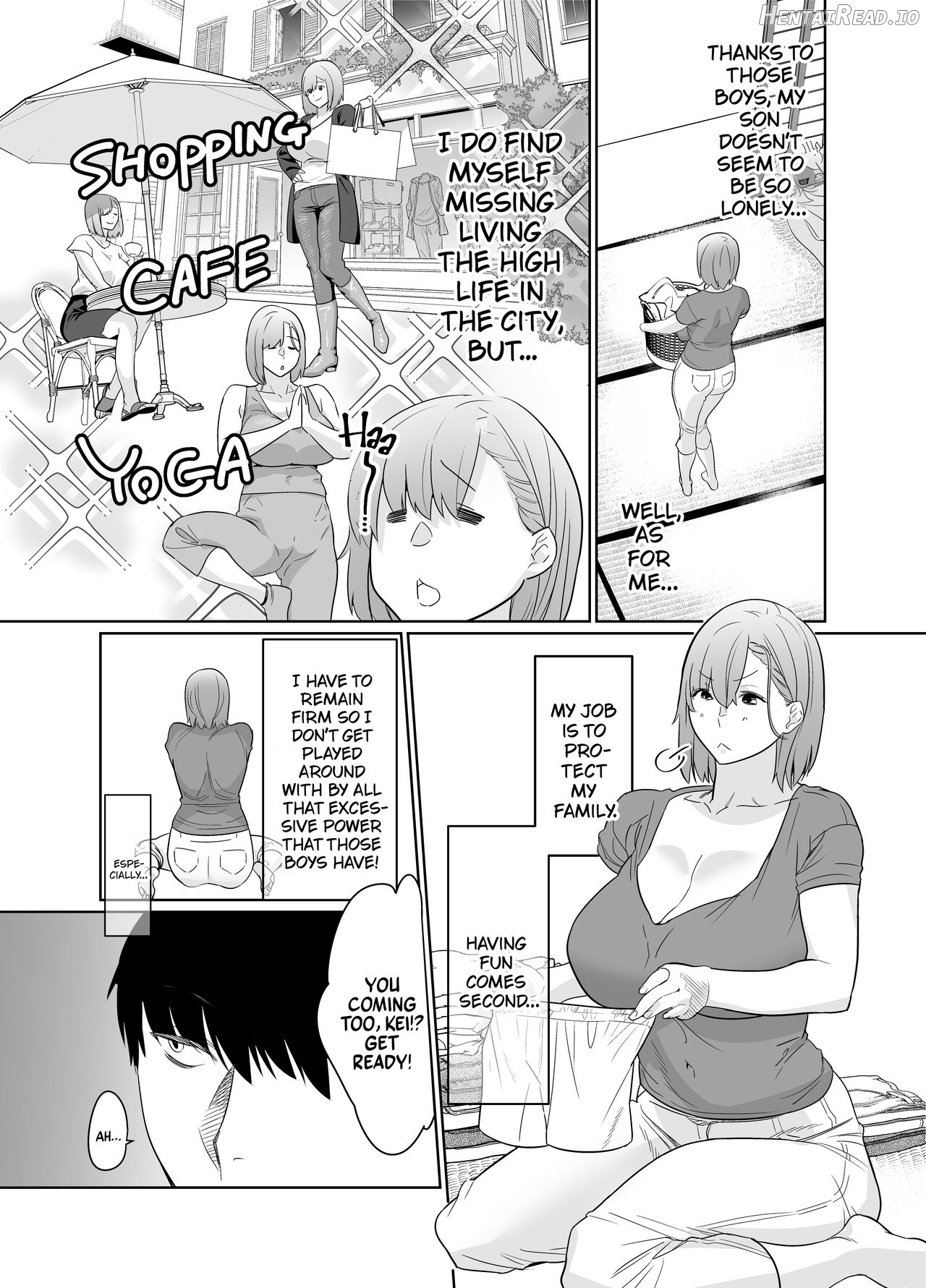 Natsu, Inaka. Tomodachi no Hahaoya to Amaku Tokeyuku Atsui Sex Chapter 1 - page 4