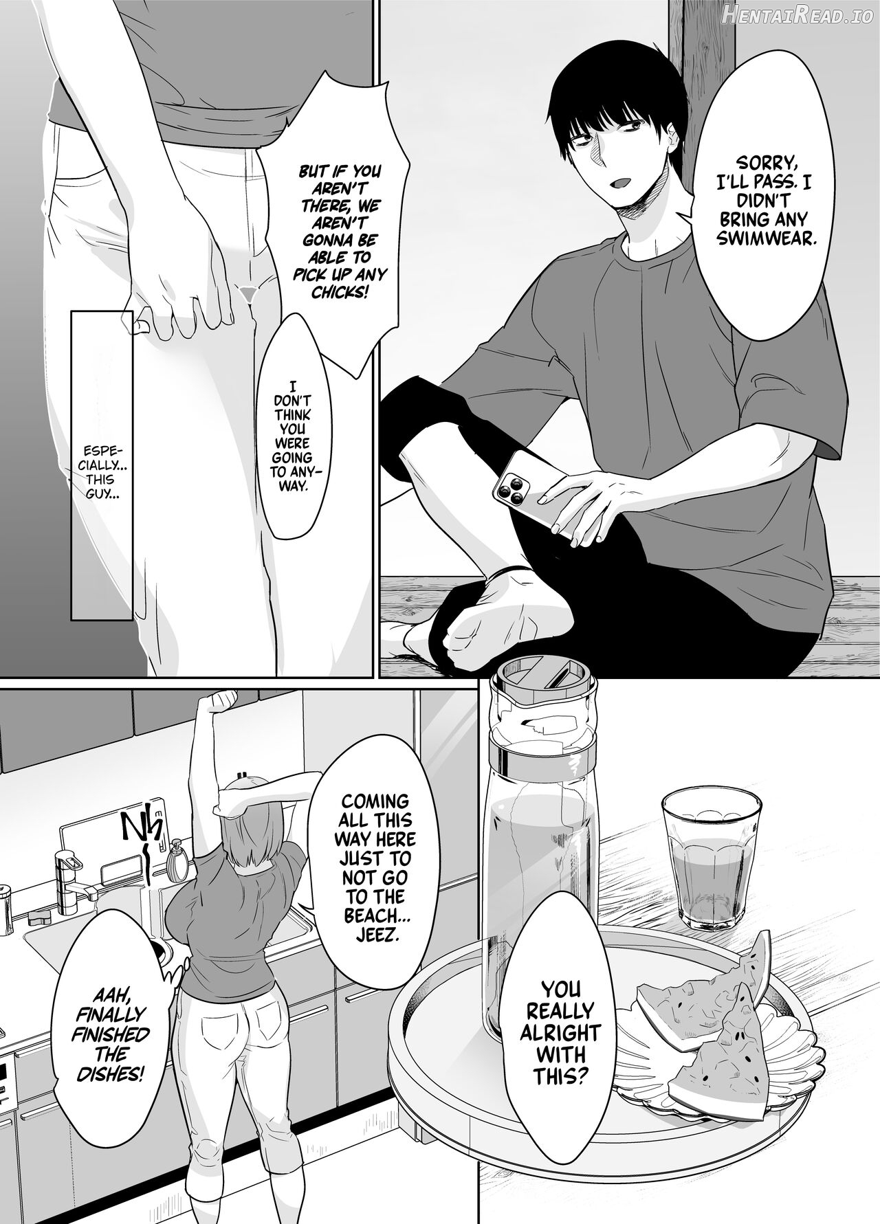 Natsu, Inaka. Tomodachi no Hahaoya to Amaku Tokeyuku Atsui Sex Chapter 1 - page 5