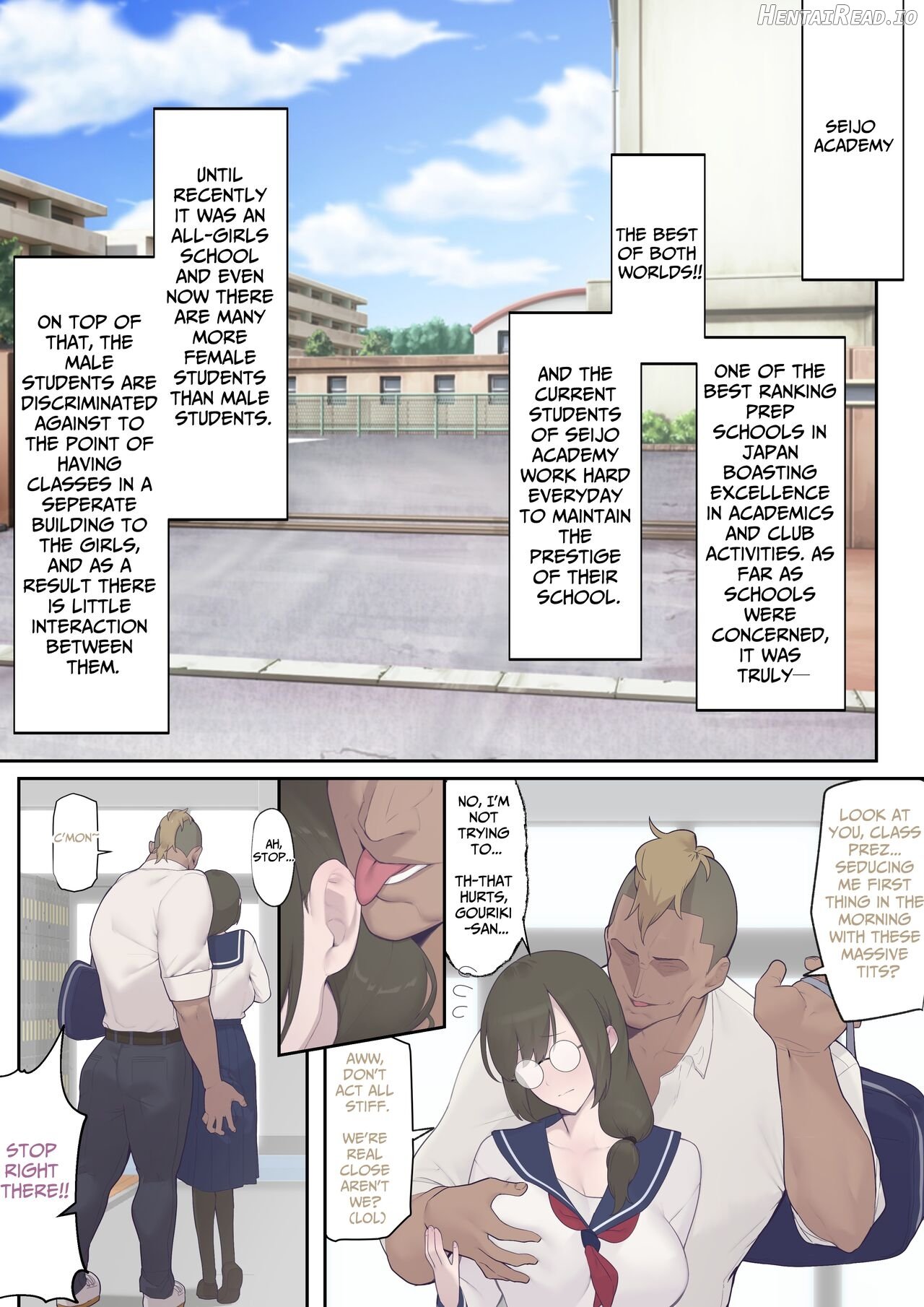 Daraku Seitokai ~Hiiragi Ayane Hen~ Chapter 1 - page 2