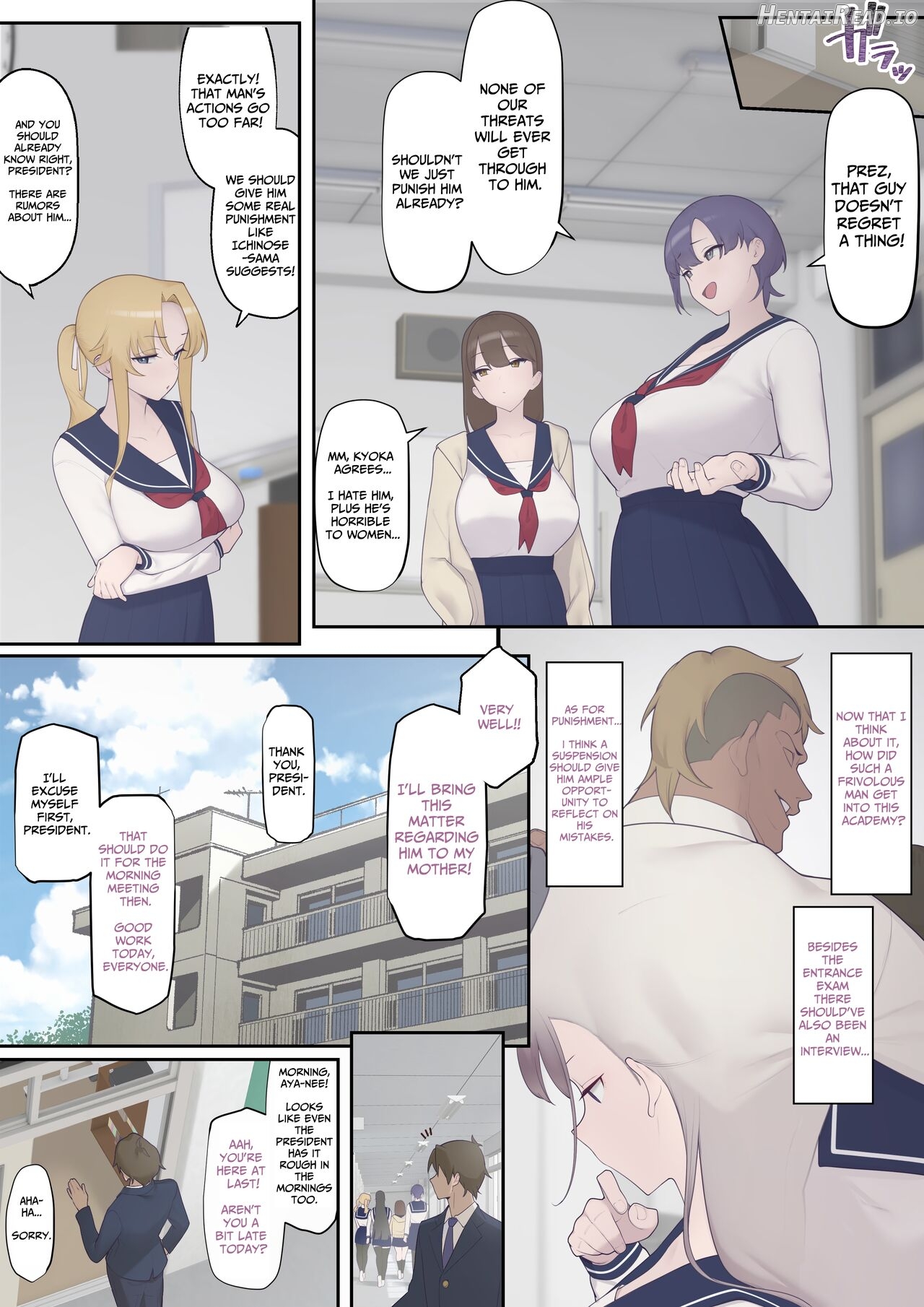 Daraku Seitokai ~Hiiragi Ayane Hen~ Chapter 1 - page 5