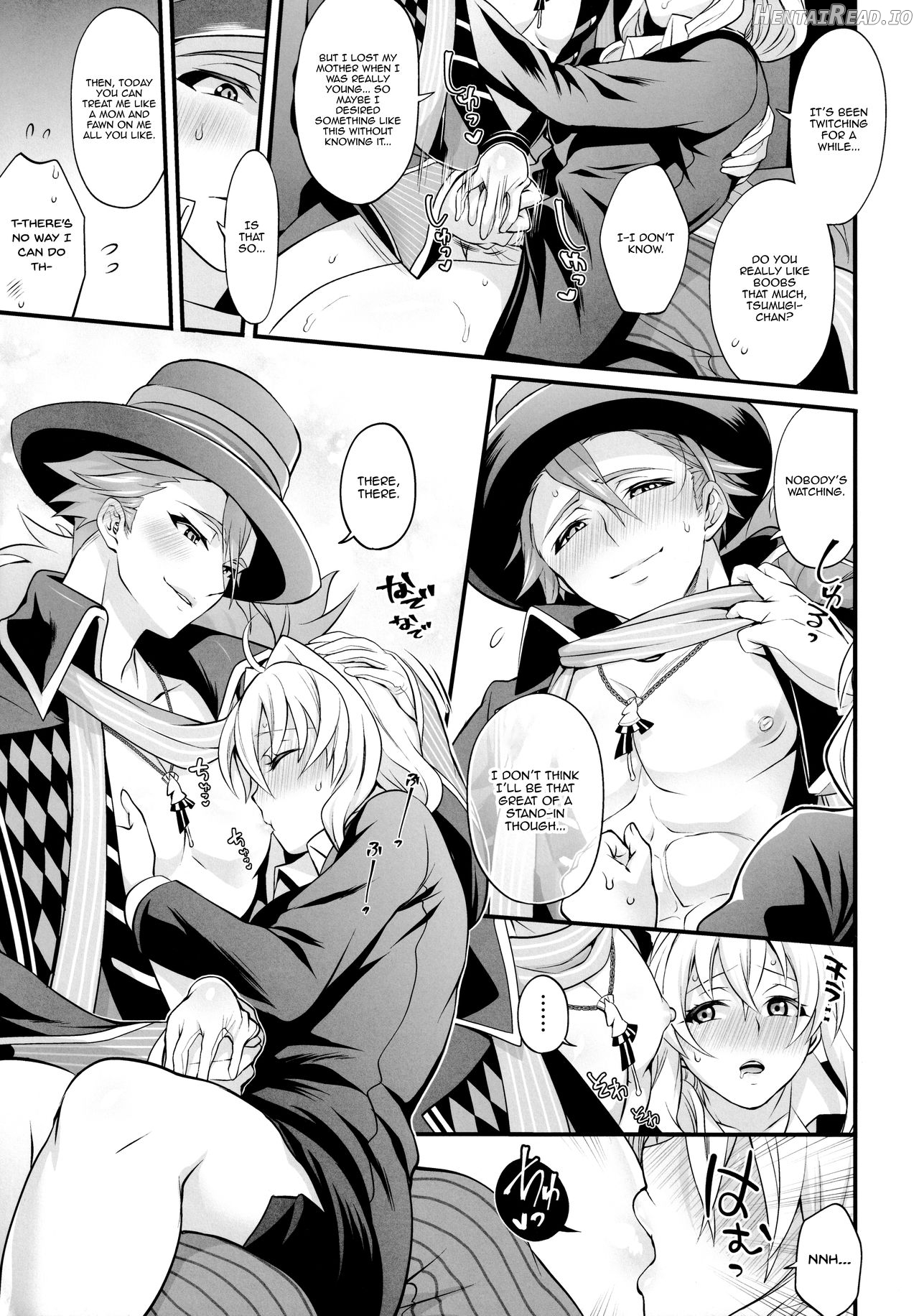 Futanari ni Natte Shimatta Tajimusho Manager no Watashi ga Eroero Beast de Wadai no Idol Tsunashi Ryunosuke-san o Osou nante...!? Chapter 2 - page 9