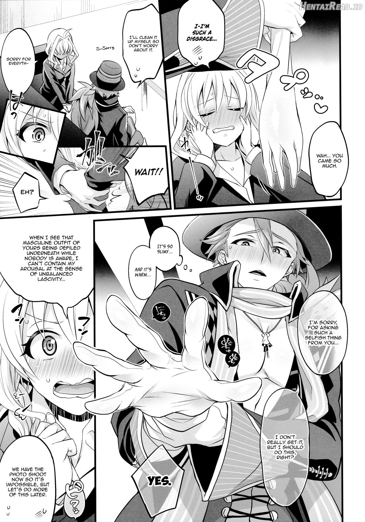 Futanari ni Natte Shimatta Tajimusho Manager no Watashi ga Eroero Beast de Wadai no Idol Tsunashi Ryunosuke-san o Osou nante...!? Chapter 2 - page 13