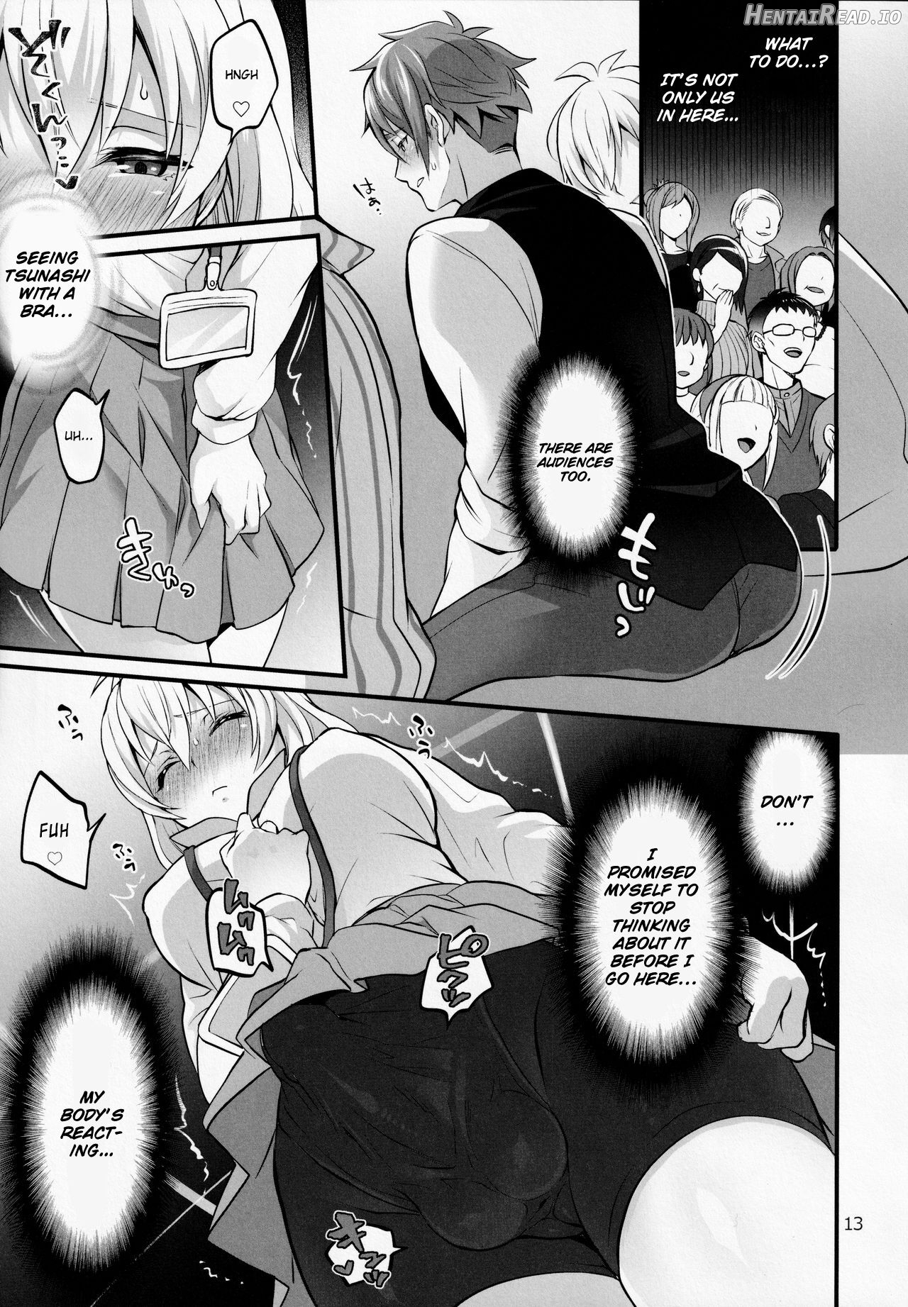 Futanari ni Natte Shimatta Tajimusho Manager no Watashi ga Eroero Beast de Wadai no Idol Tsunashi Ryunosuke-san o Osou nante...!? Chapter 3 - page 10