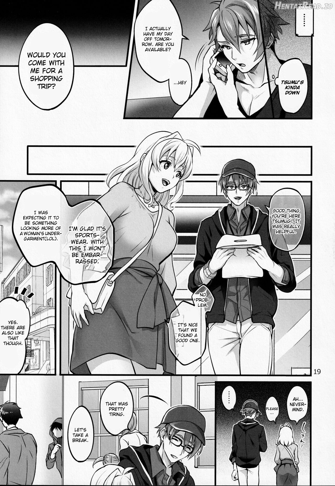 Futanari ni Natte Shimatta Tajimusho Manager no Watashi ga Eroero Beast de Wadai no Idol Tsunashi Ryunosuke-san o Osou nante...!? Chapter 3 - page 16