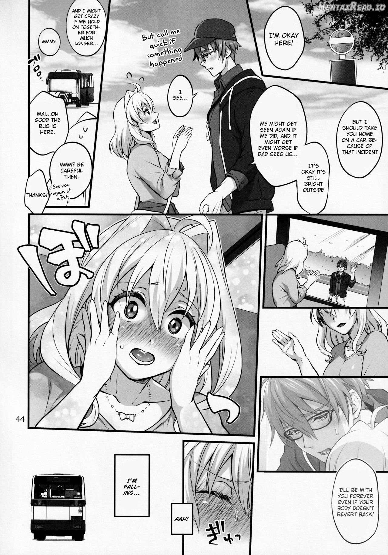 Futanari ni Natte Shimatta Tajimusho Manager no Watashi ga Eroero Beast de Wadai no Idol Tsunashi Ryunosuke-san o Osou nante...!? Chapter 3 - page 41