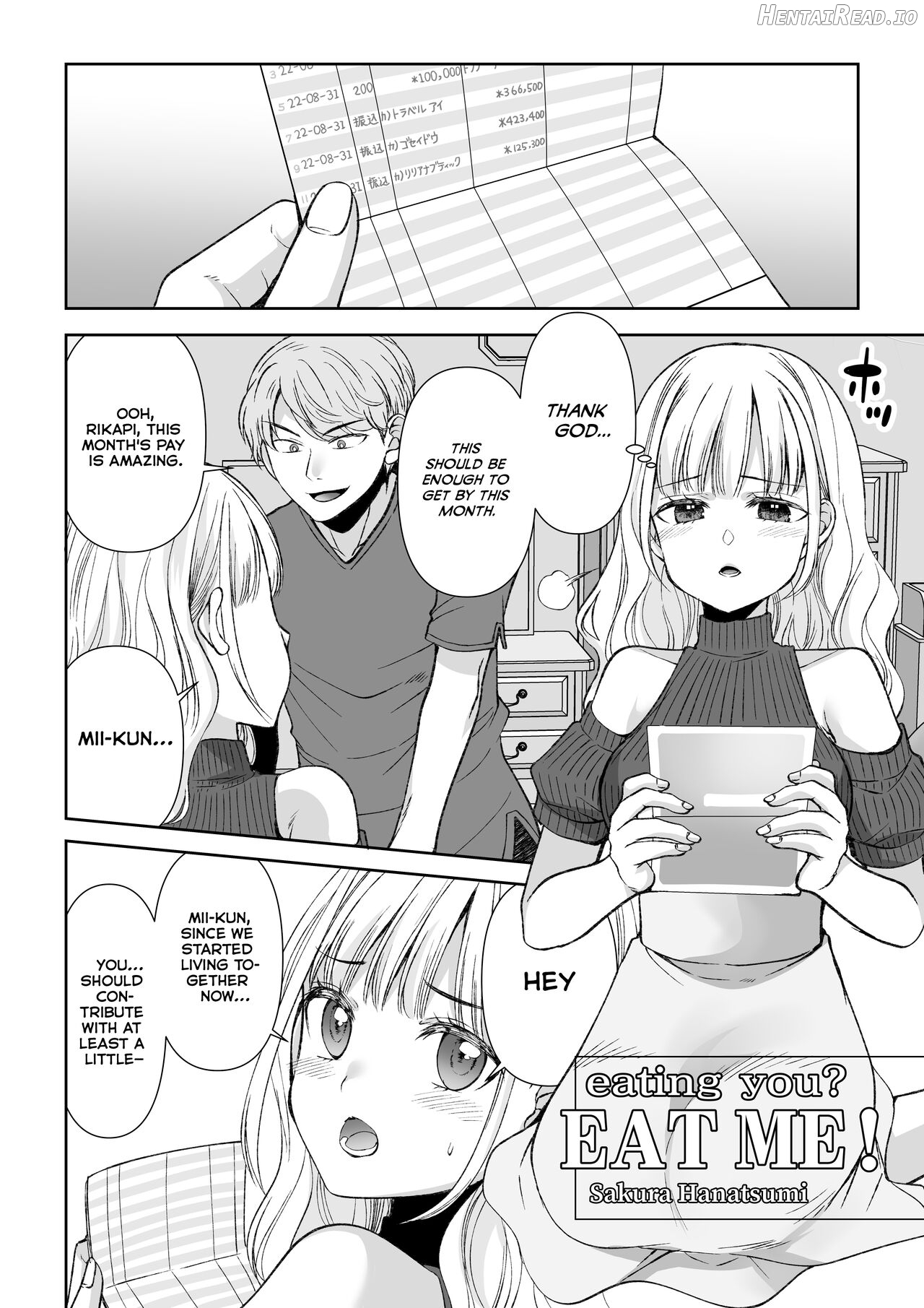 eating you? EAT ME! - Decensored Chapter 1 - page 1