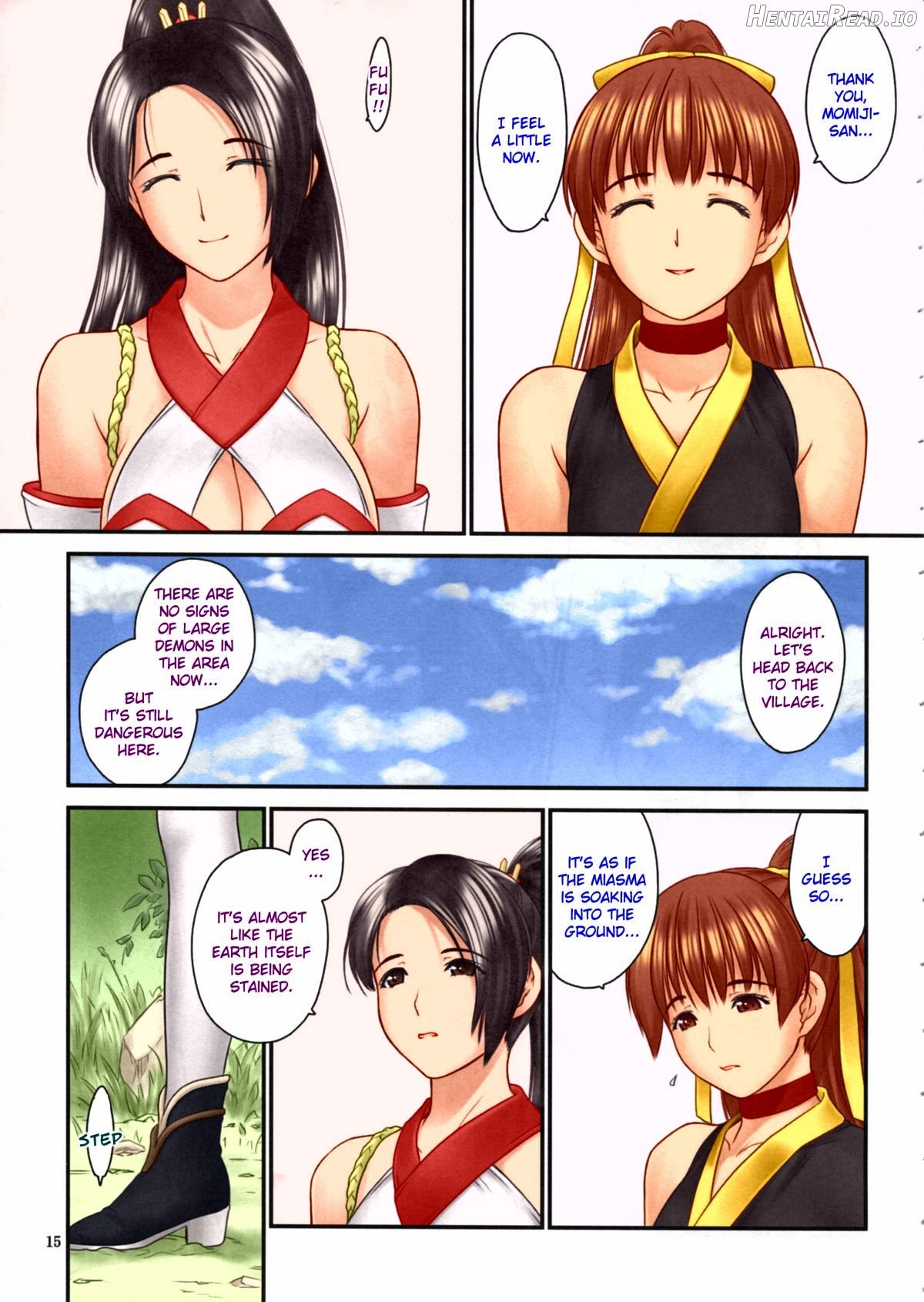 Toukiden Maki no Ni - Colorized Chapter 5 - page 11