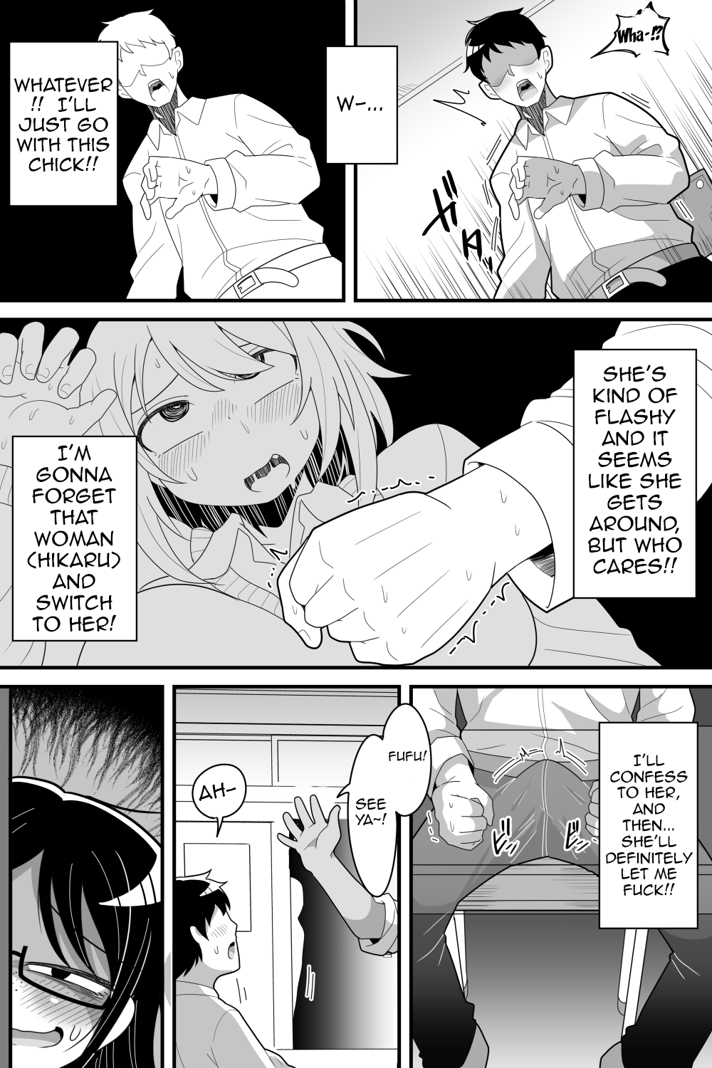 Futanari Nekura Onna ni Boku ga Ki ni Natteta Onnanoko-tachi o Kyokon Chinpo de Netorareru Hanashi Chapter 1 - page 19