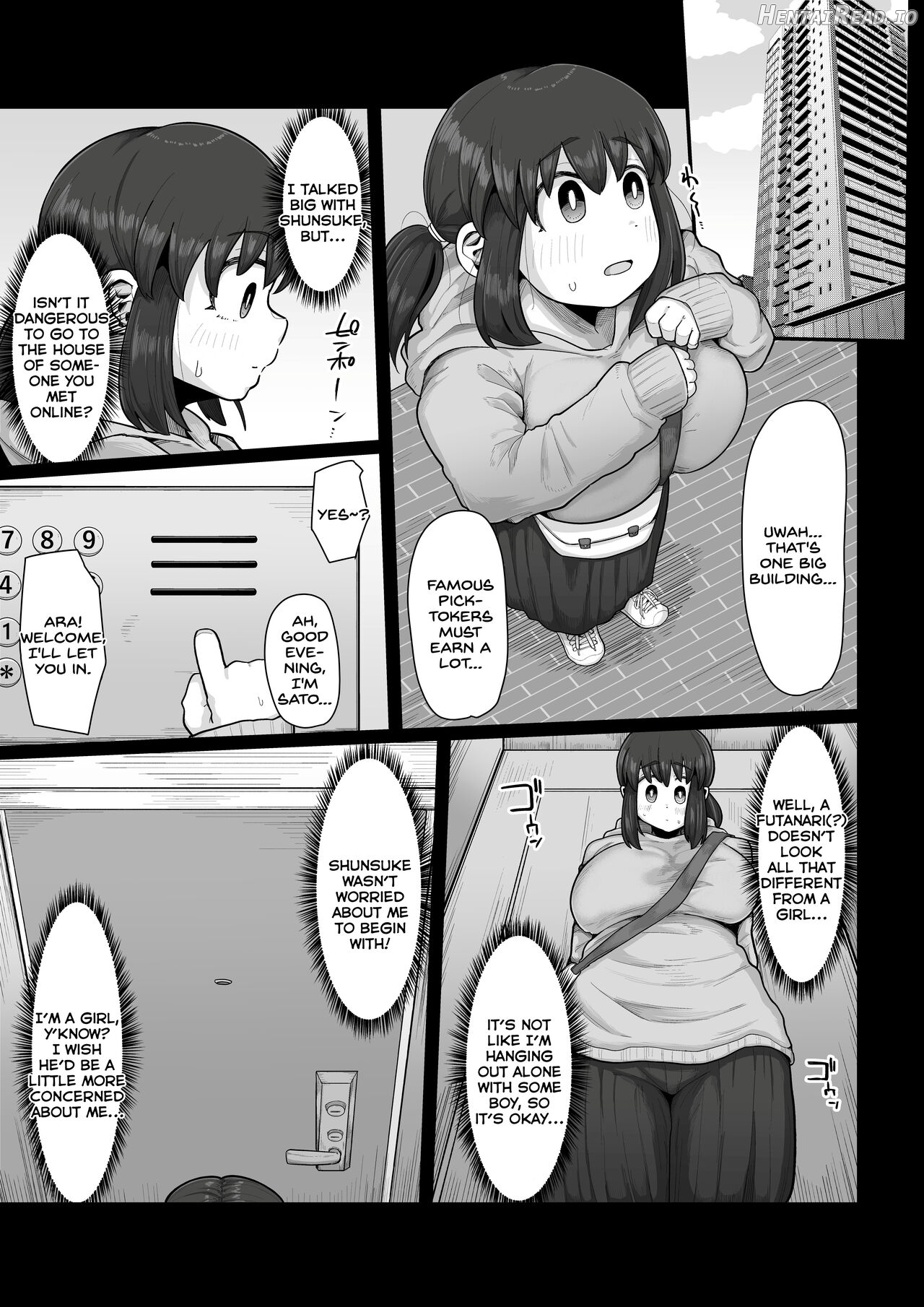 Tsukiau nara Tayorinai Yowao yori Anshinkan no Aru Kyokon no Futanari da yo ne Chapter 1 - page 8