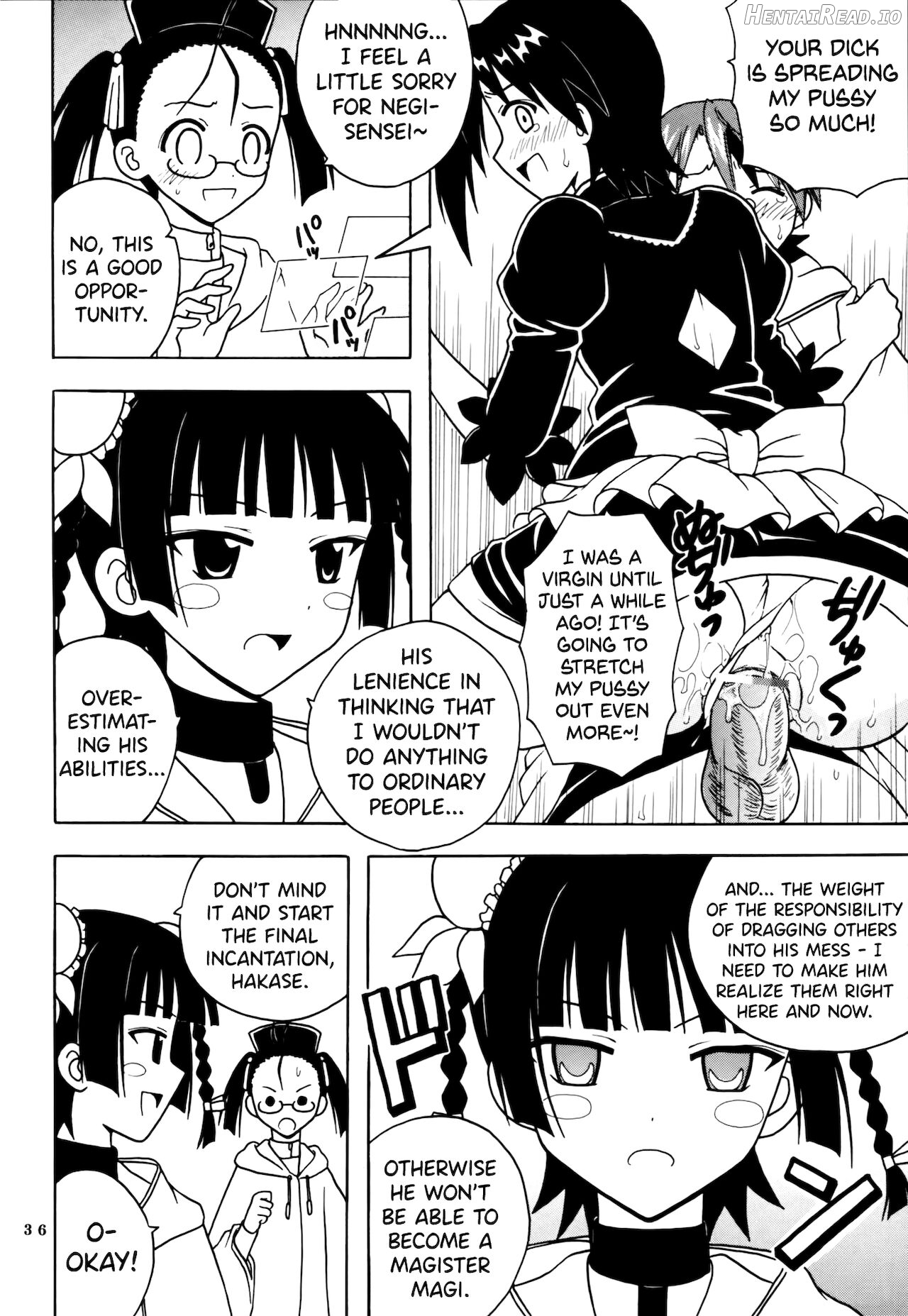 Shikima Sensei Negi Nuki! 1 Chapter 4 - page 35