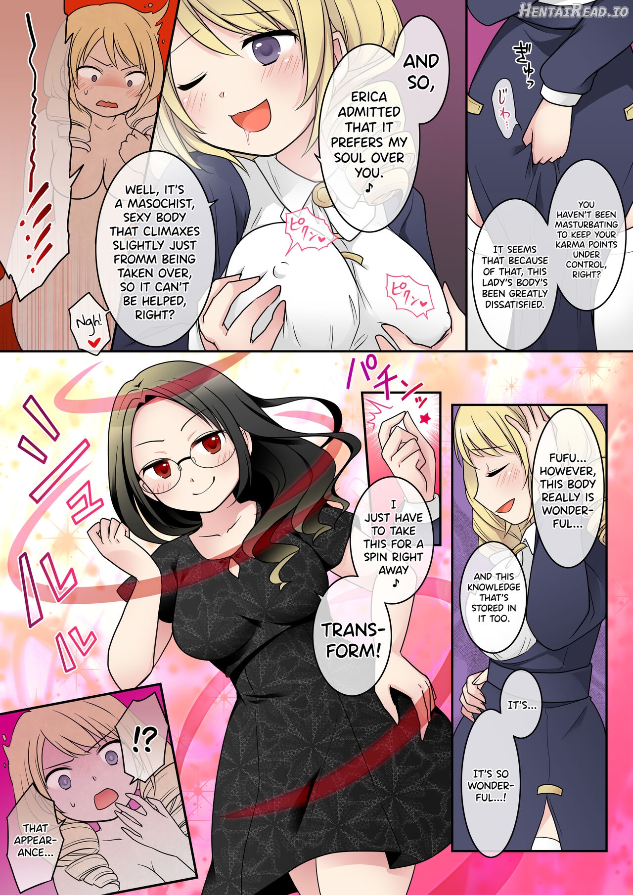 Otome Game no Akuyaku Reijou ni Tensei Shita Watashi wa Bad End ni Naritakunai node Sister ni Tenshoku Shita noni, Otoko ni Hyoui Sarete Shimaimashita wa! Chapter 1 - page 23