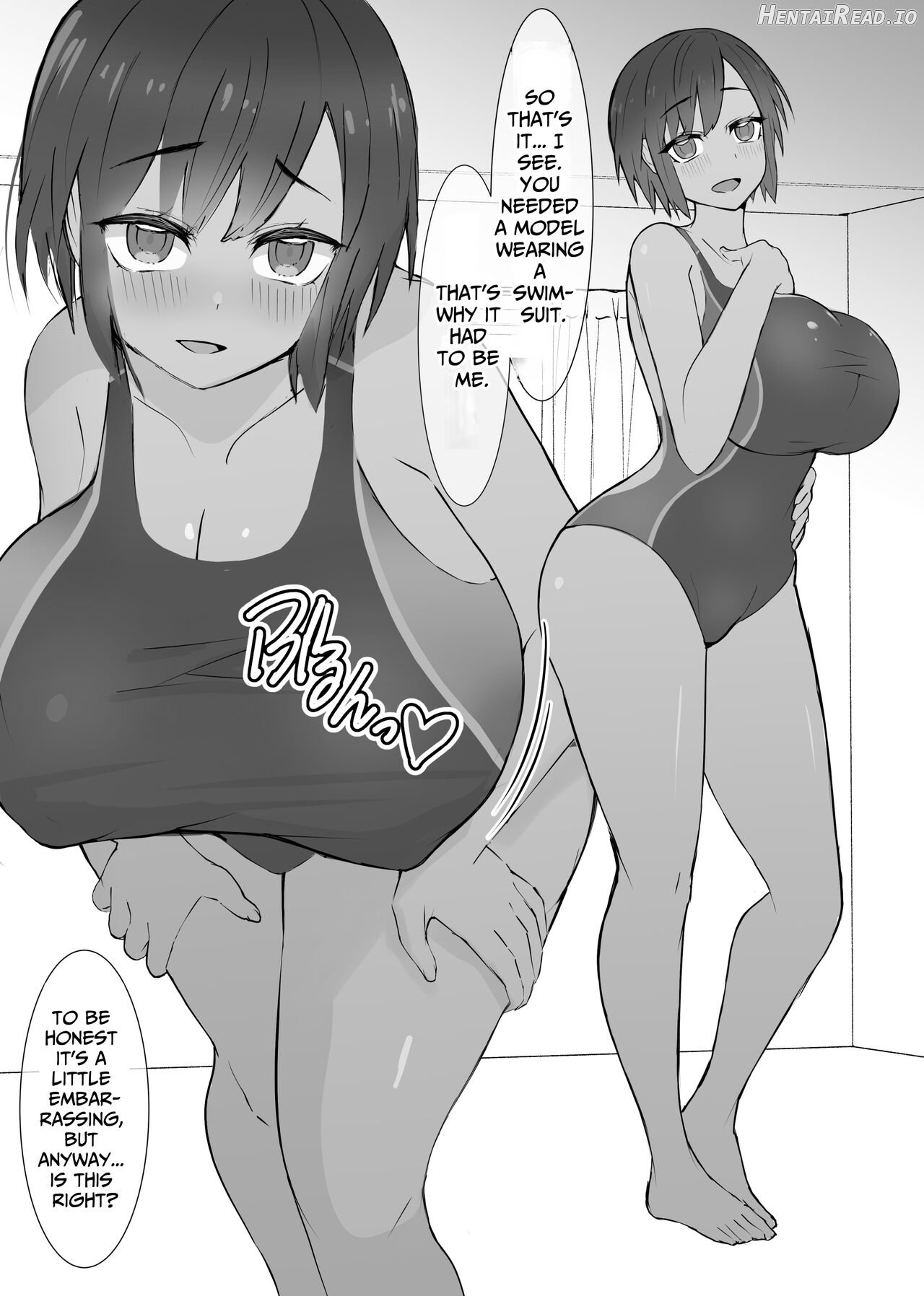 Onaji Class no Suiei-bu Joshi ni "Shasei" Model o Onegai shite mita Hanashi. Chapter 1 - page 3