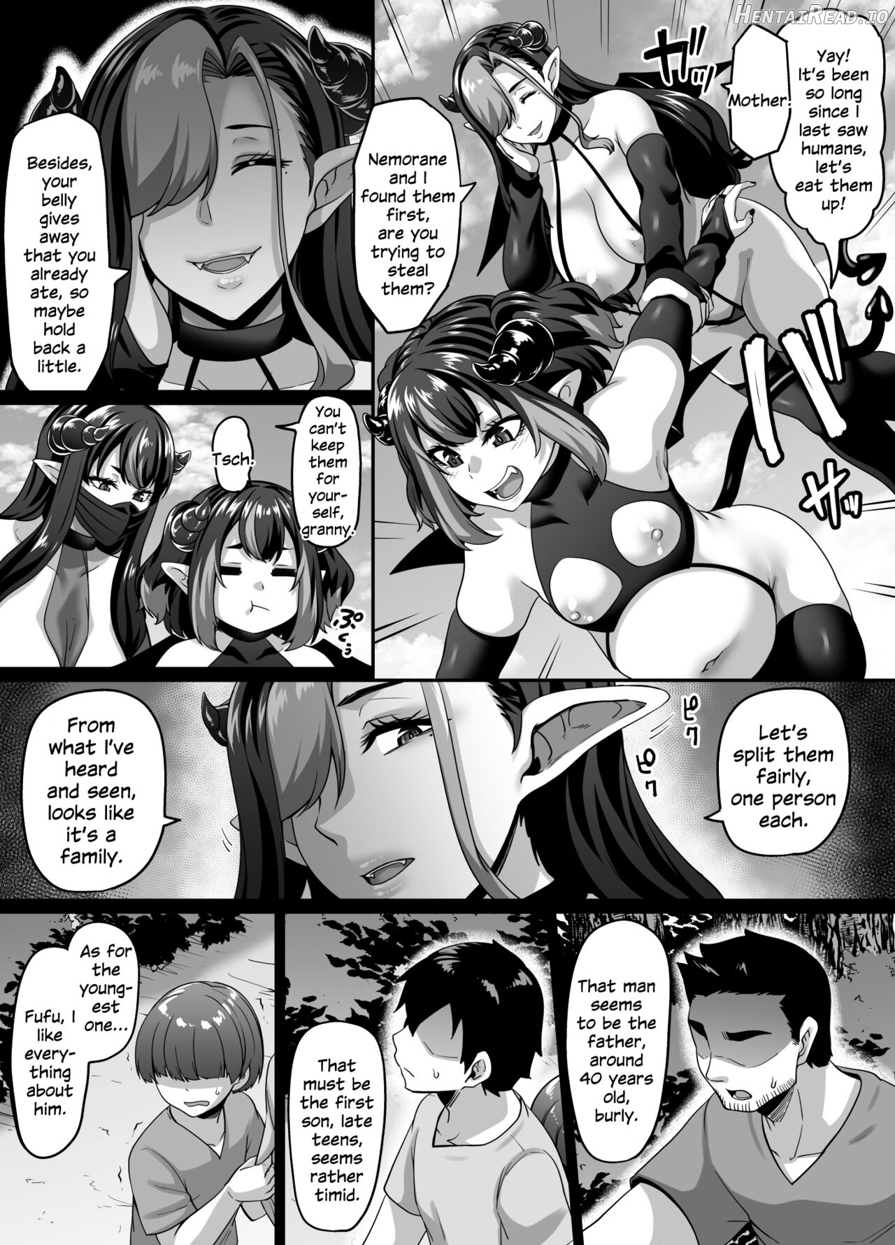 Ueta Succubus Ikka wa Seiheki o Kojirasete iru Chapter 1 - page 4