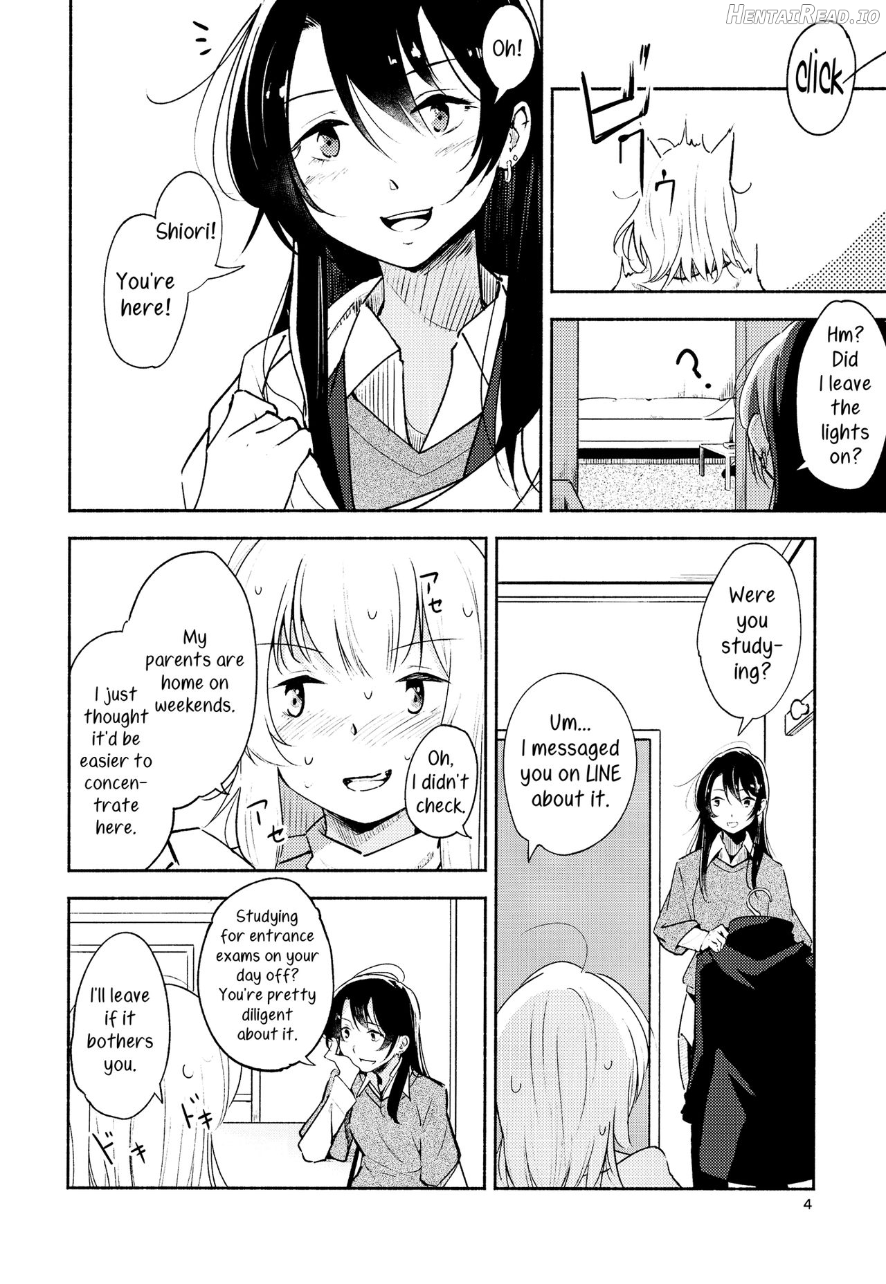 Shiori no Inai Heya -Invitation- Chapter 1 - page 4