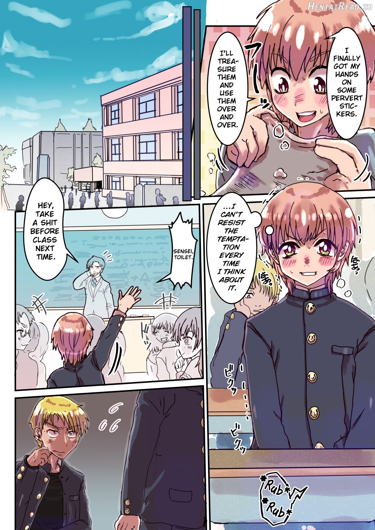 Dosukebe Seal ~Shikura-kun no Baai~ Chapter 1 - page 4