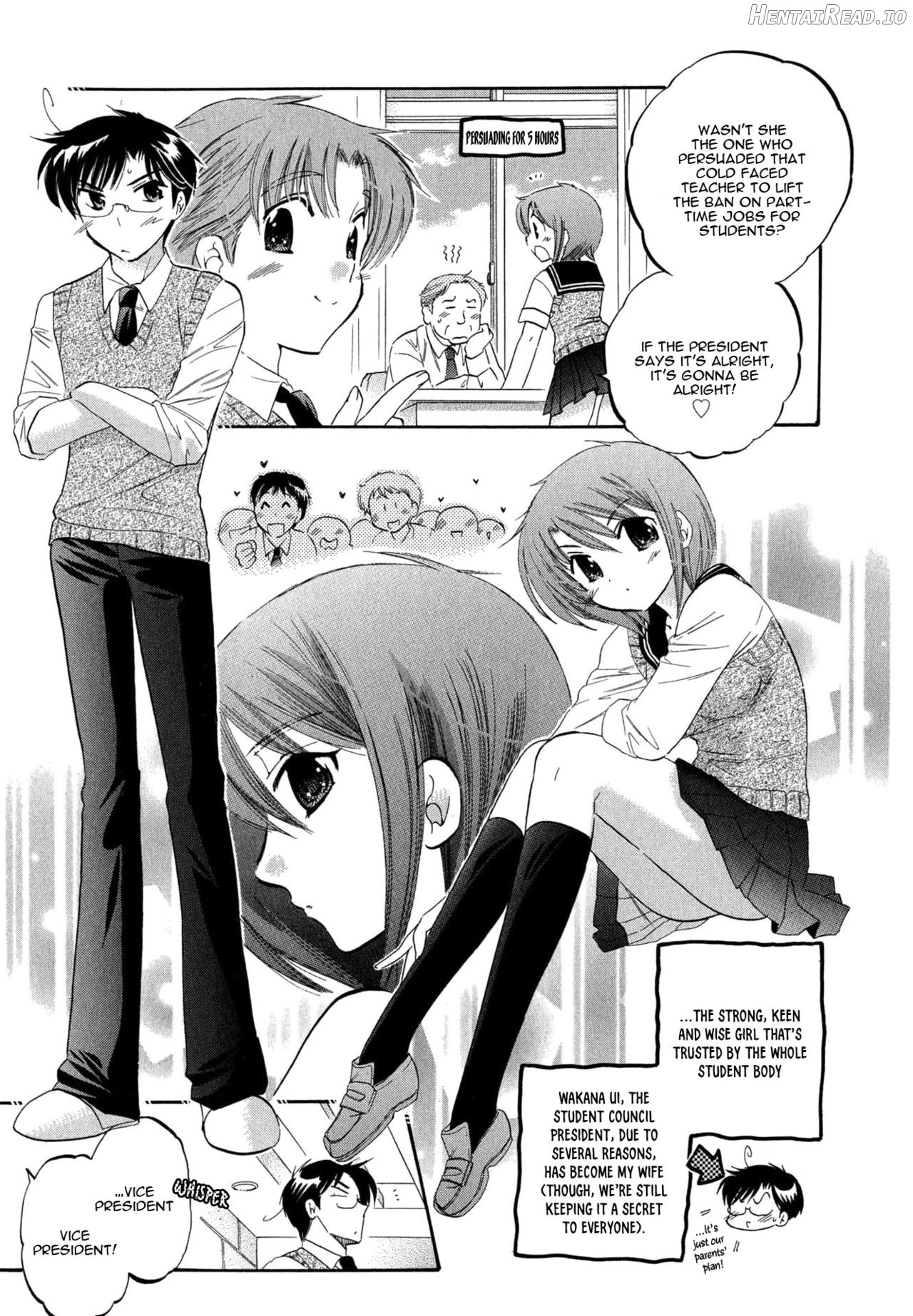 Okusama wa Seito Kaichou Chapter 1 - page 52