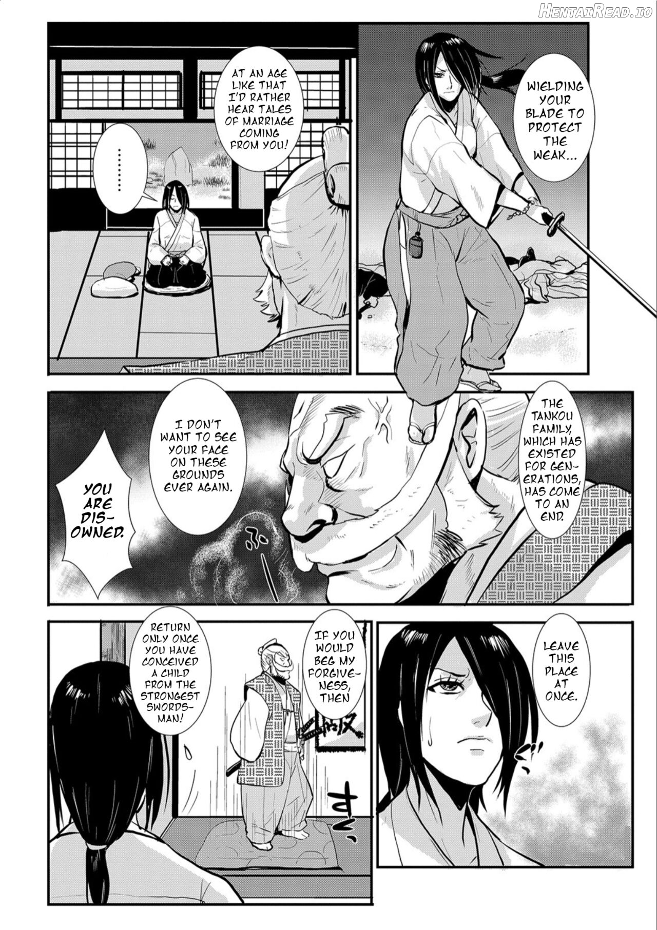 Harami samurai 01 Onna Douchuu Maguwai Tabi Chapter 1 - page 2