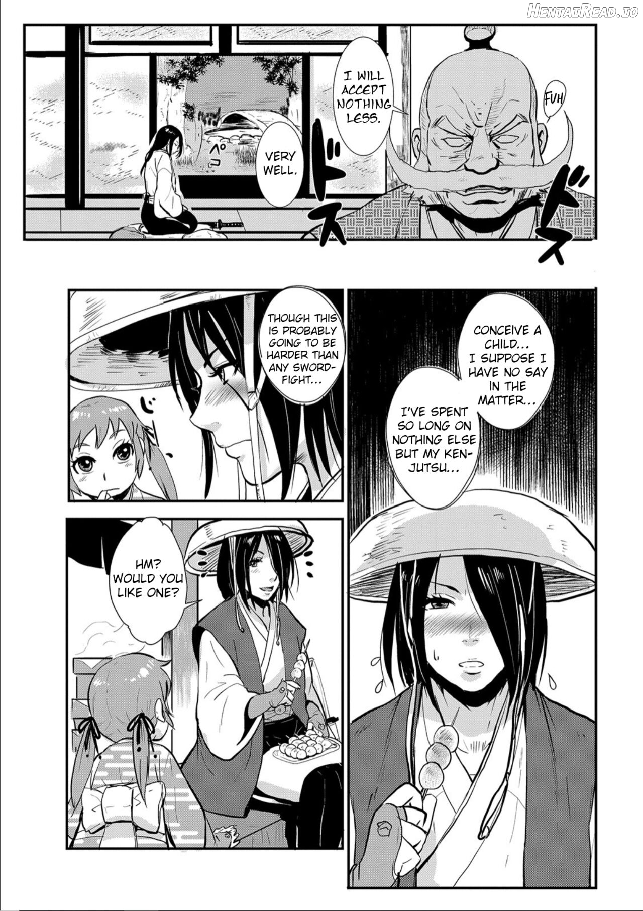 Harami samurai 01 Onna Douchuu Maguwai Tabi Chapter 1 - page 3