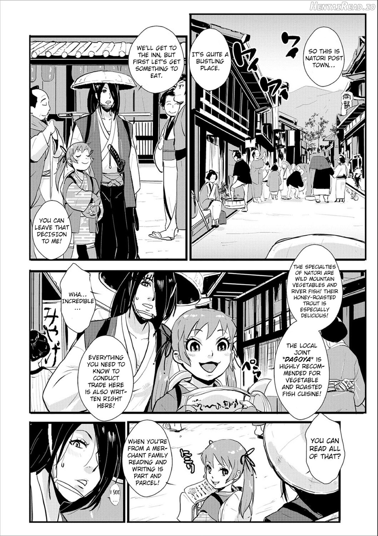 Harami samurai 01 Onna Douchuu Maguwai Tabi Chapter 2 - page 4