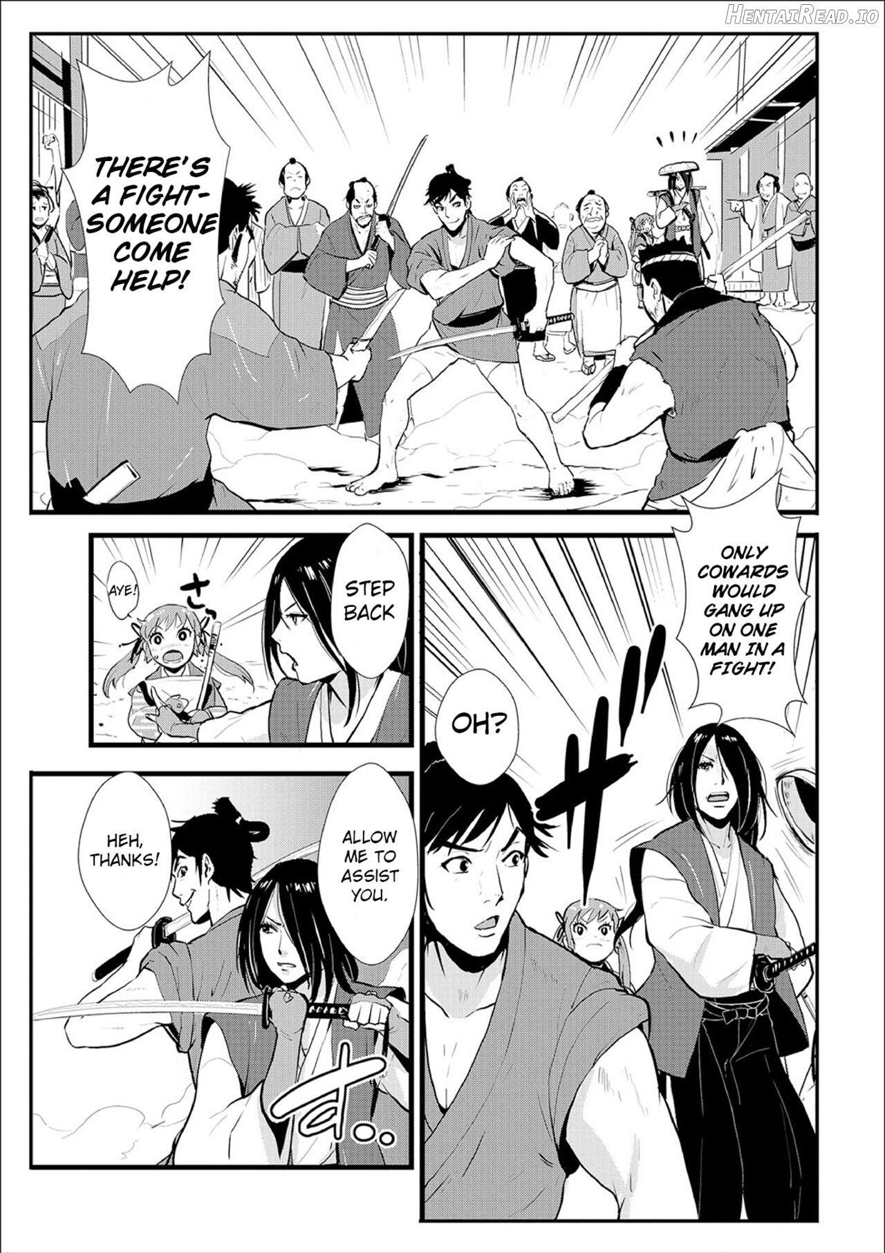 Harami samurai 01 Onna Douchuu Maguwai Tabi Chapter 2 - page 5