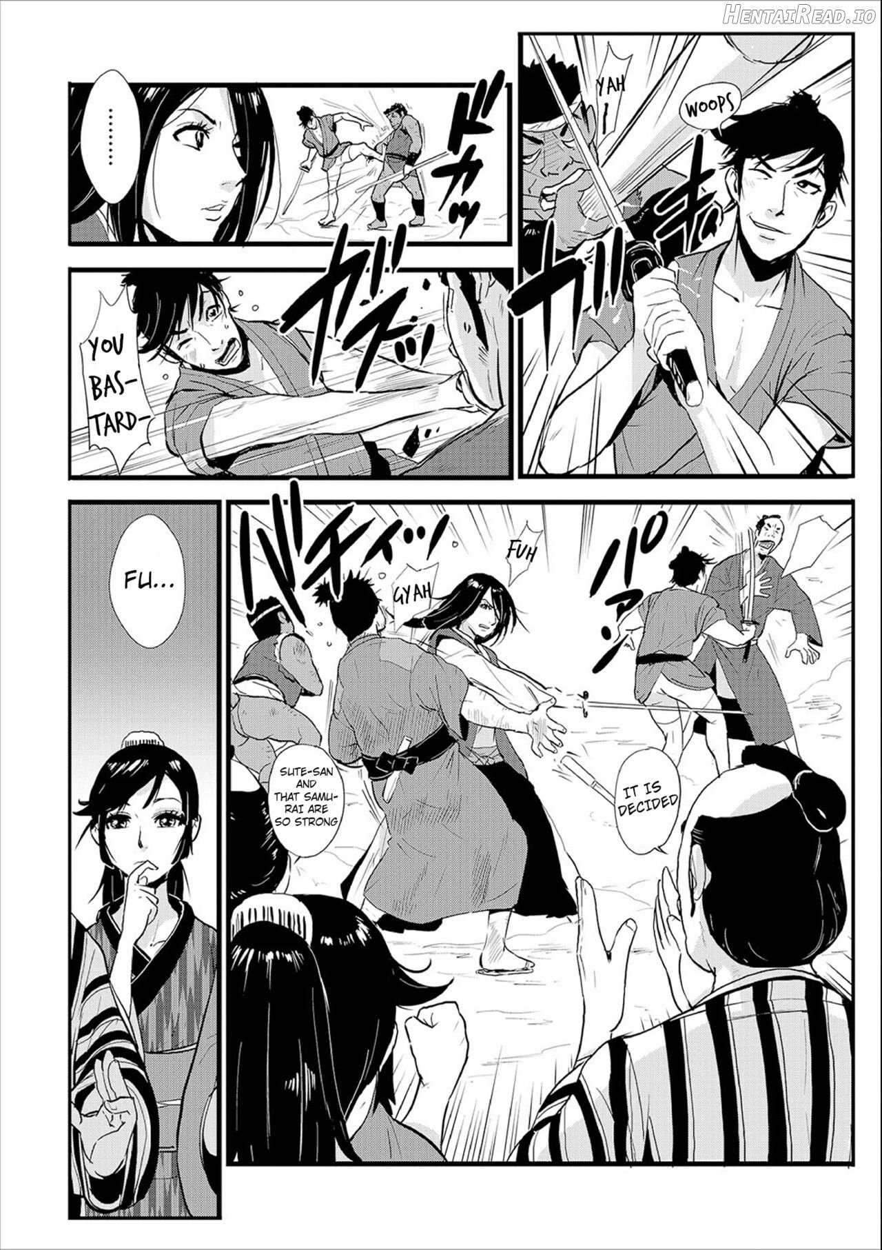 Harami samurai 01 Onna Douchuu Maguwai Tabi Chapter 2 - page 6