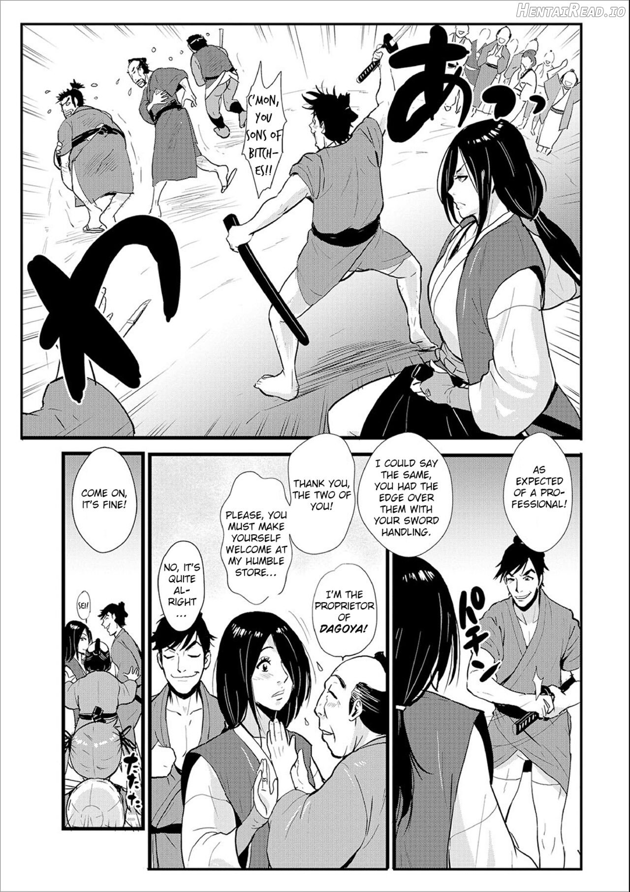 Harami samurai 01 Onna Douchuu Maguwai Tabi Chapter 2 - page 7