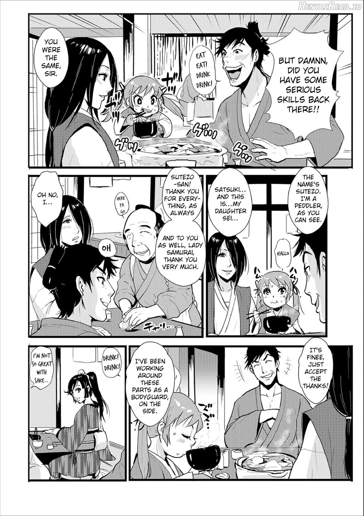 Harami samurai 01 Onna Douchuu Maguwai Tabi Chapter 2 - page 8