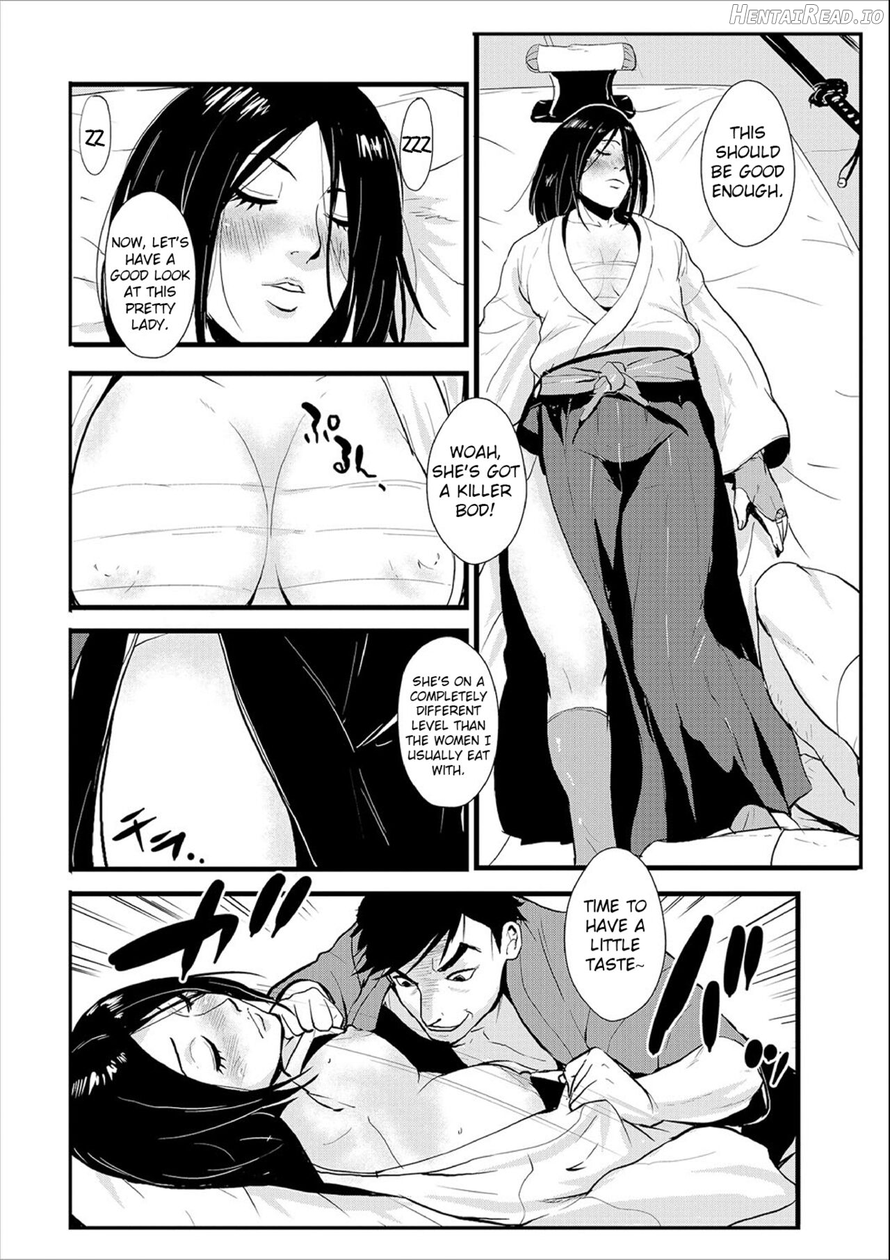 Harami samurai 01 Onna Douchuu Maguwai Tabi Chapter 2 - page 10