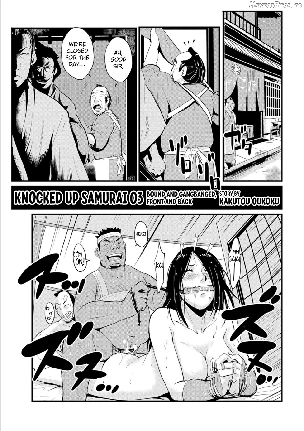 Harami samurai 01 Onna Douchuu Maguwai Tabi Chapter 3 - page 1